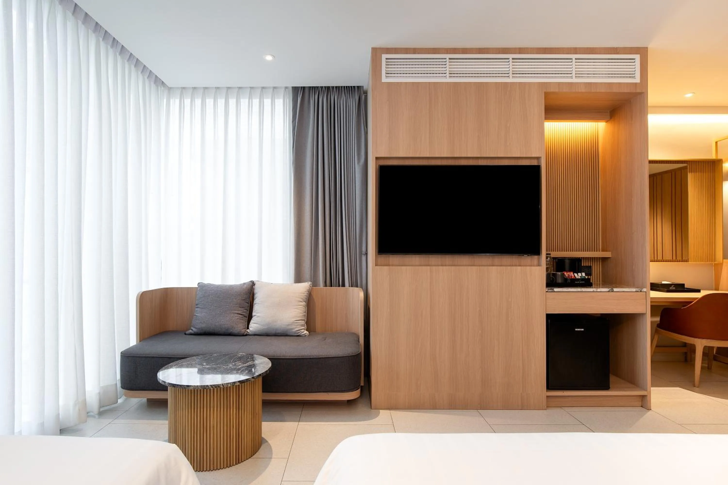 TV and multimedia, Bed in Saan Hotel Sathorn