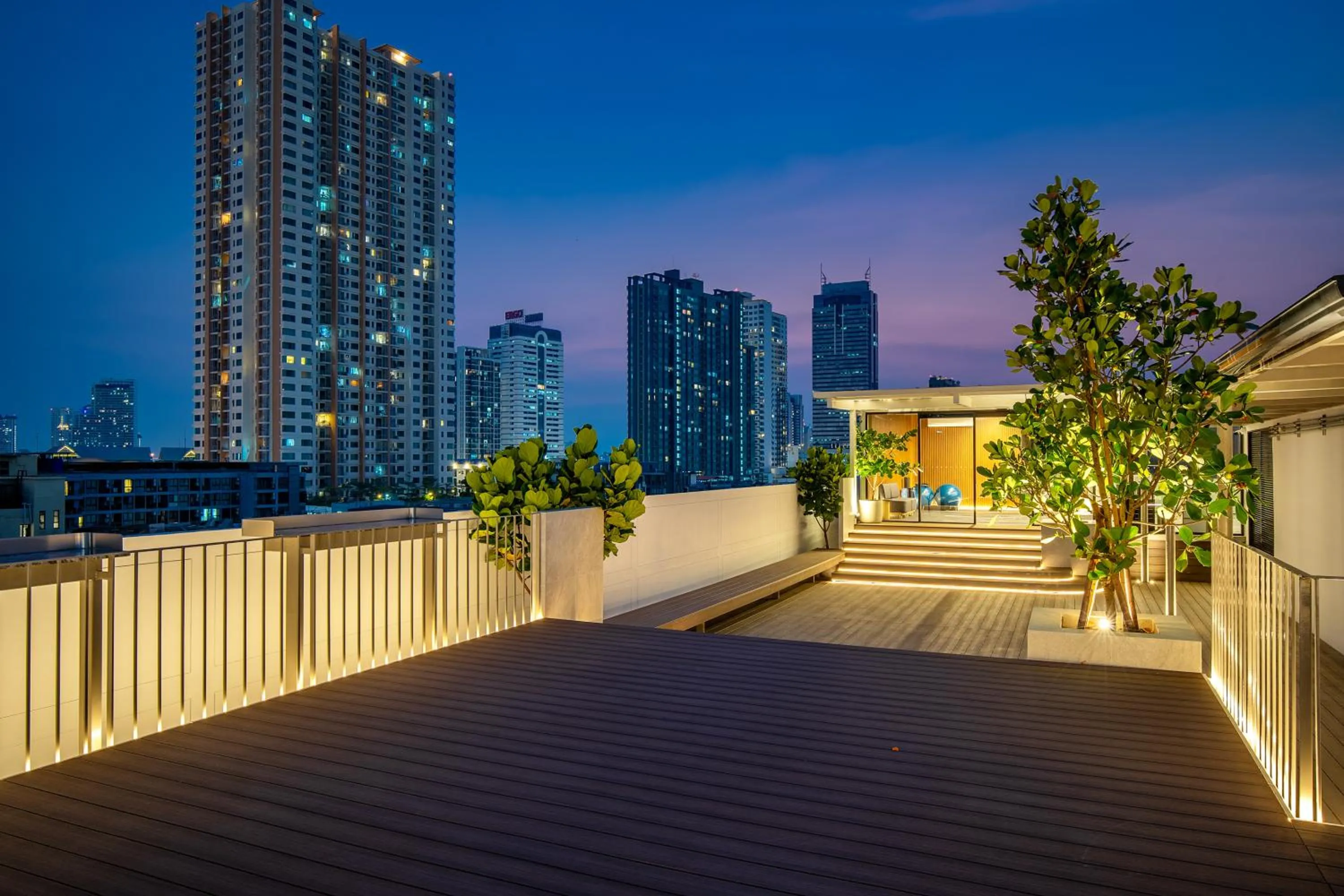 Balcony/Terrace in Saan Hotel Sathorn