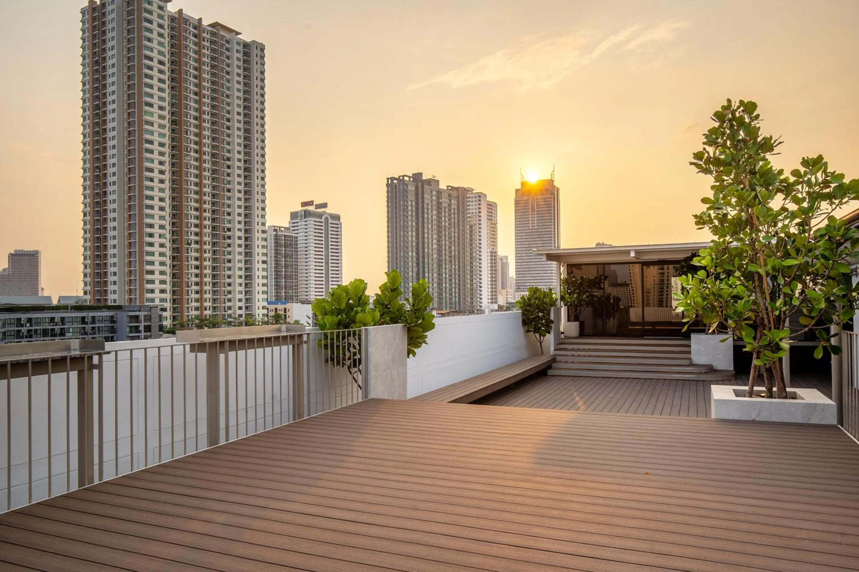 Balcony/Terrace in Saan Hotel Sathorn