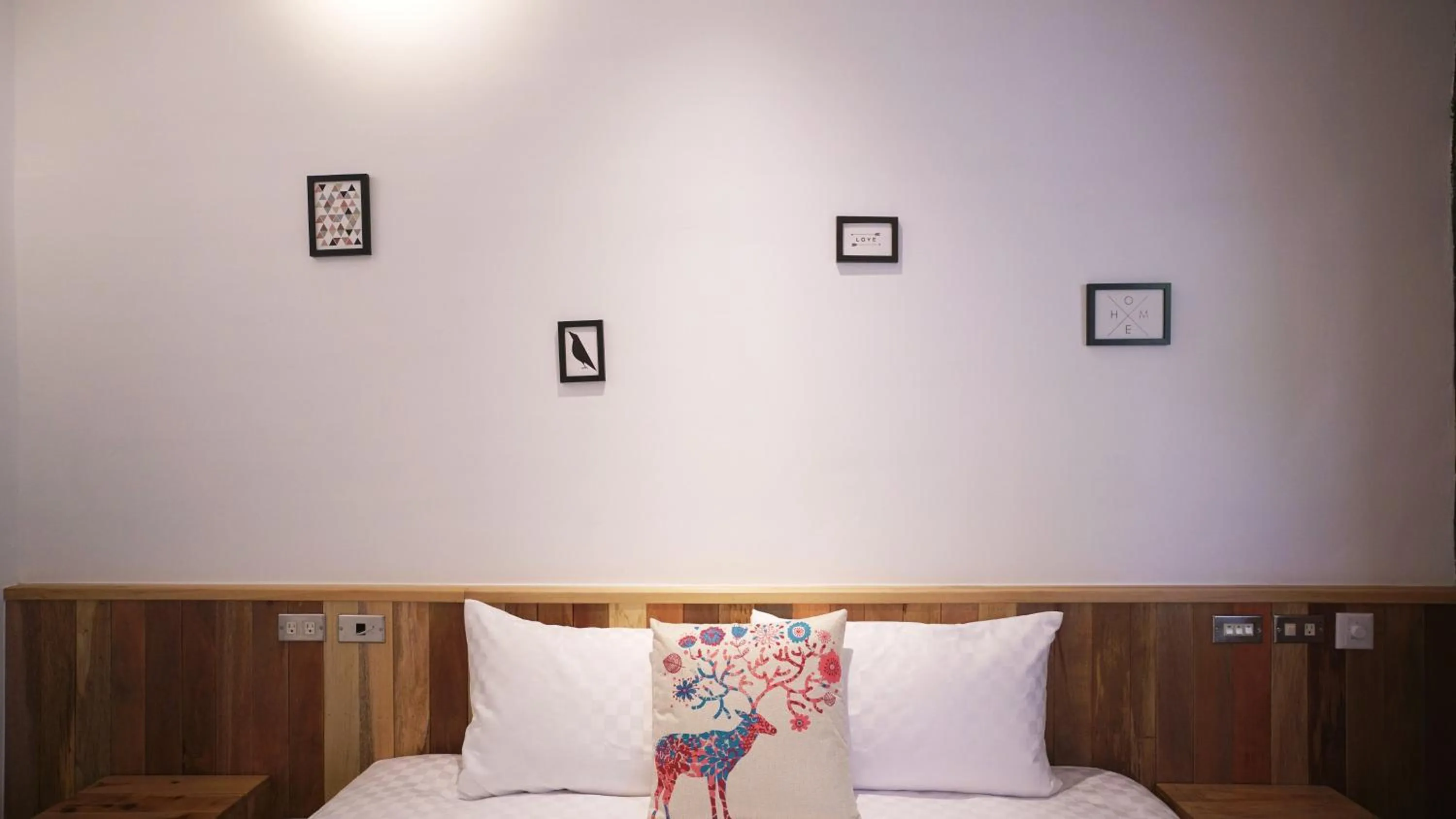 Bed in The Red Hotel