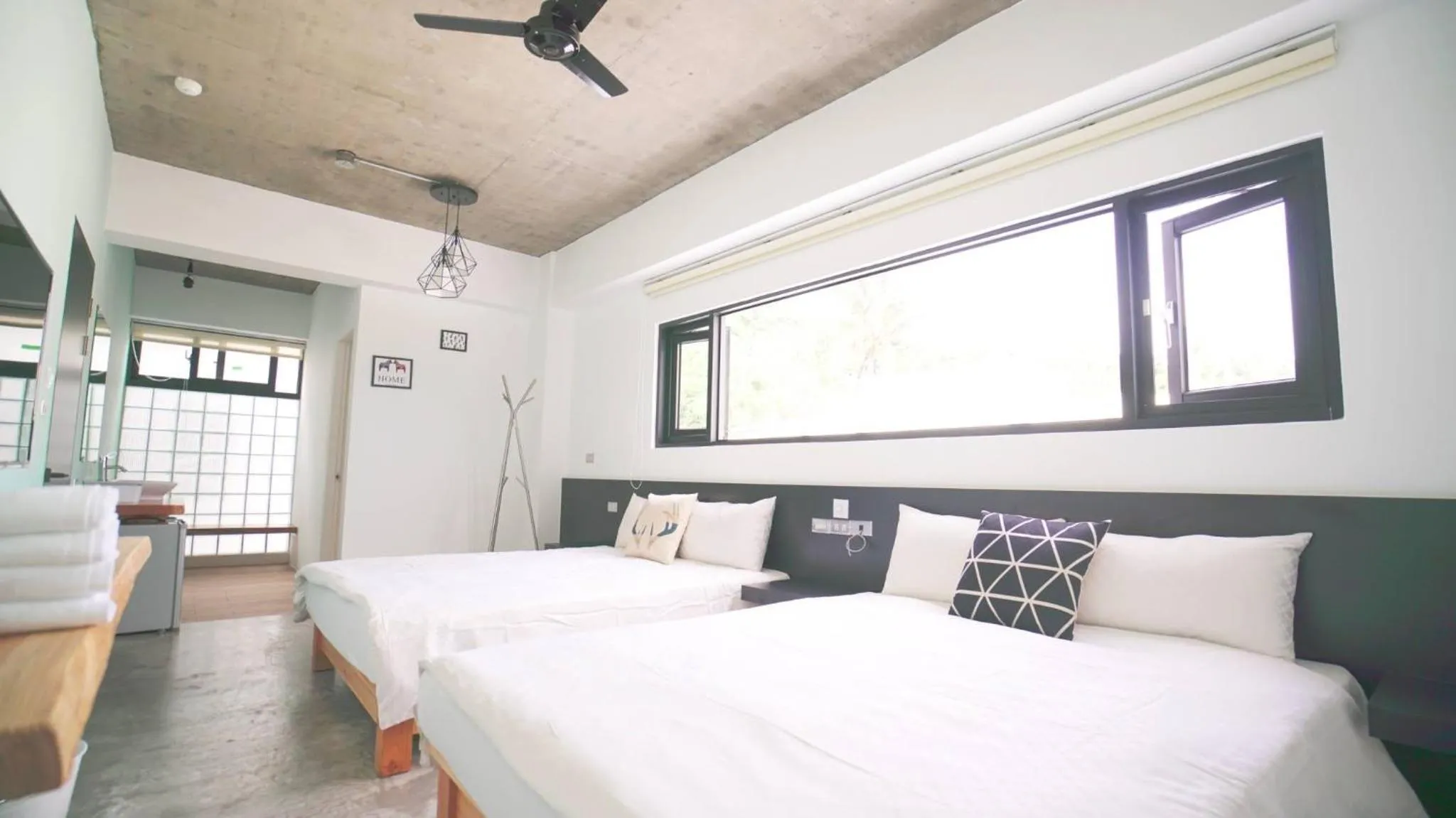 Bed in The Red Hotel