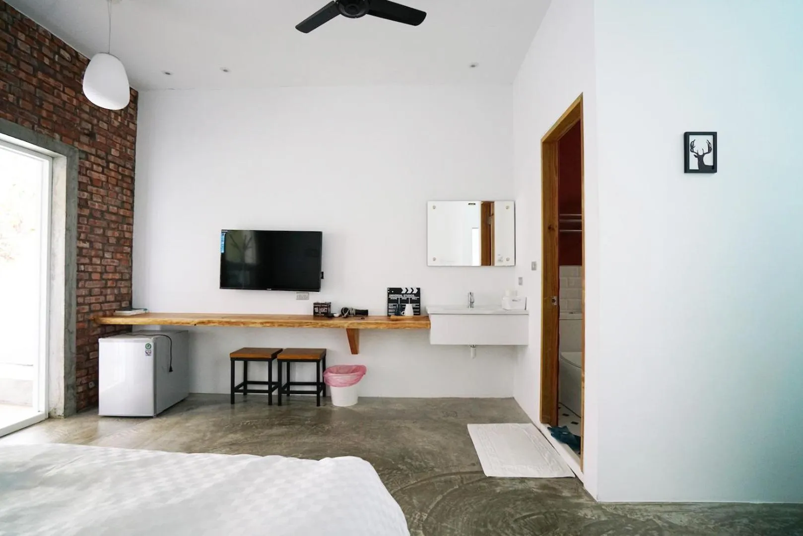 Bed in The Red Hotel