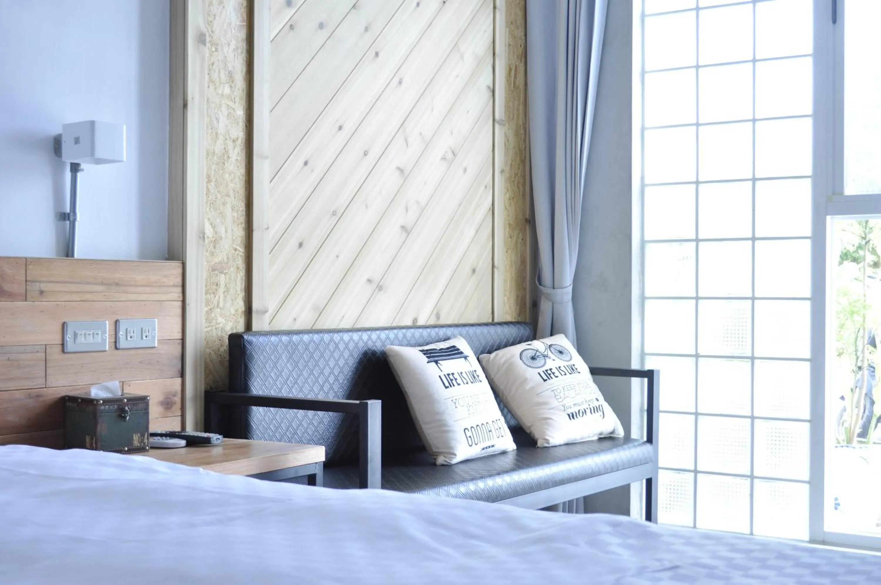 Bed in The Red Hotel