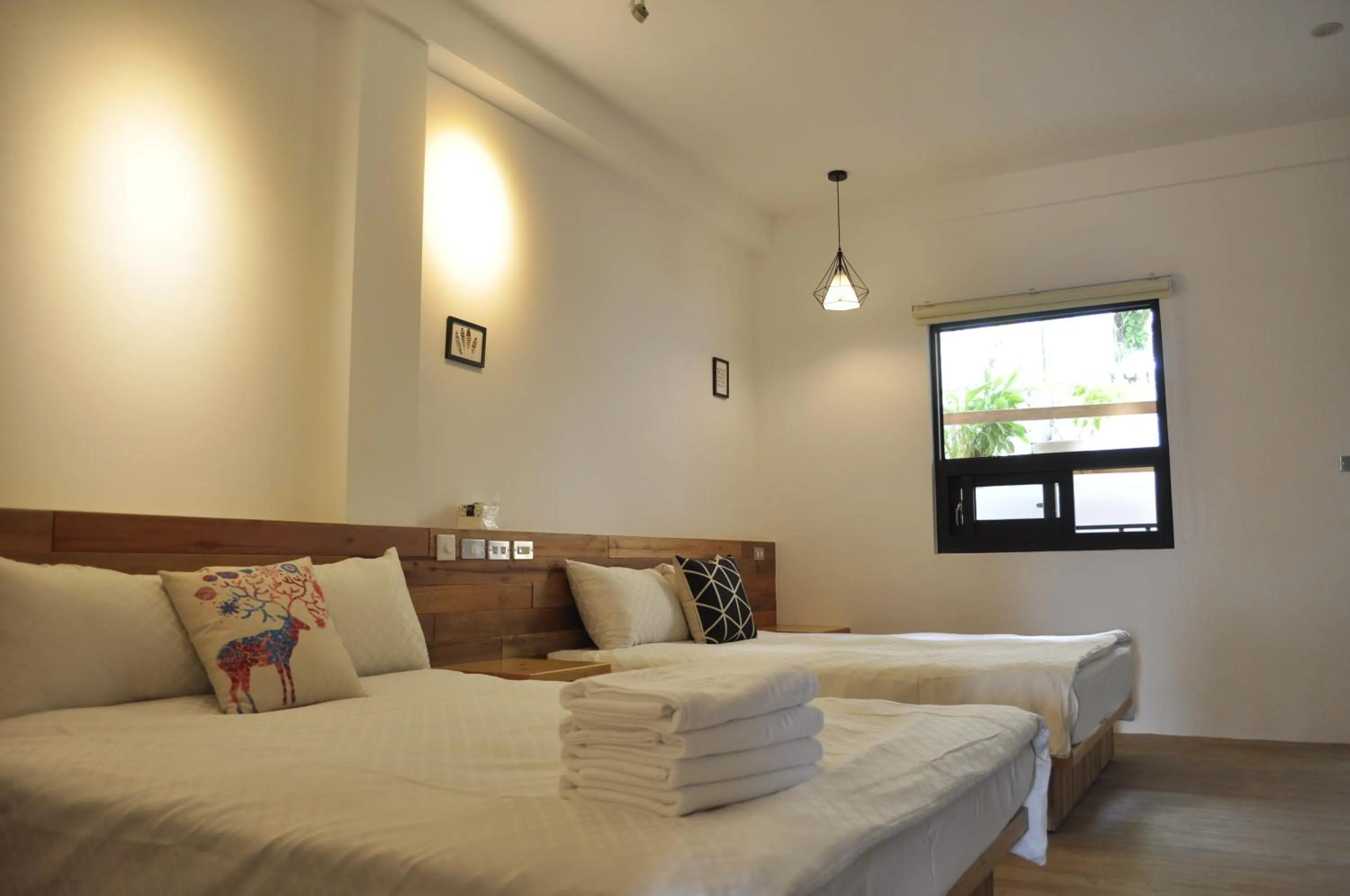 Bed in The Red Hotel