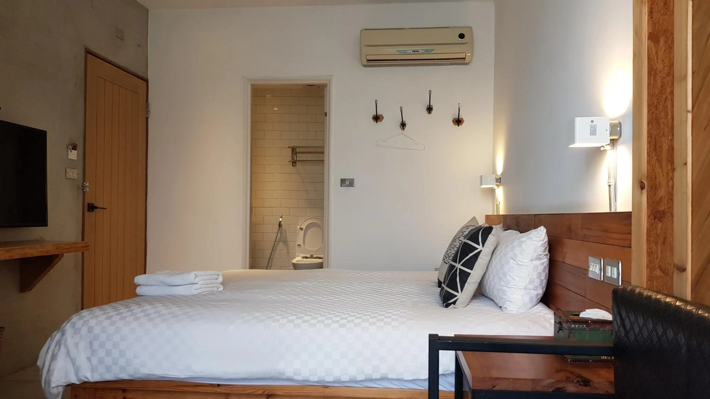 Bed in The Red Hotel