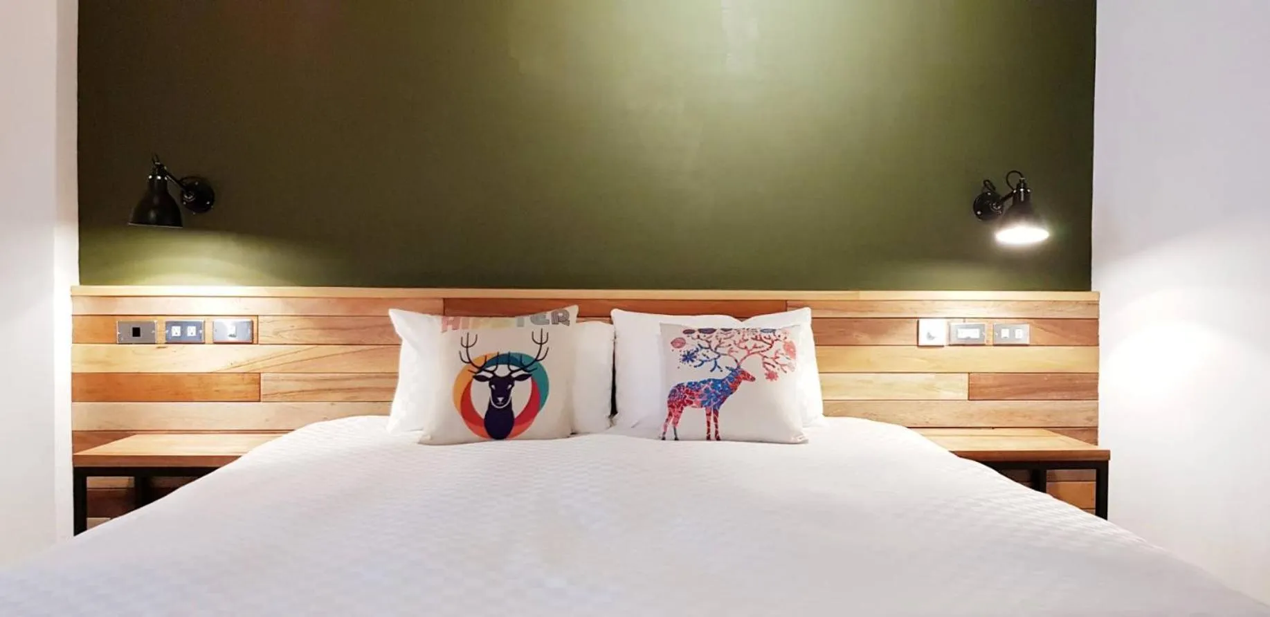 Bed in The Red Hotel