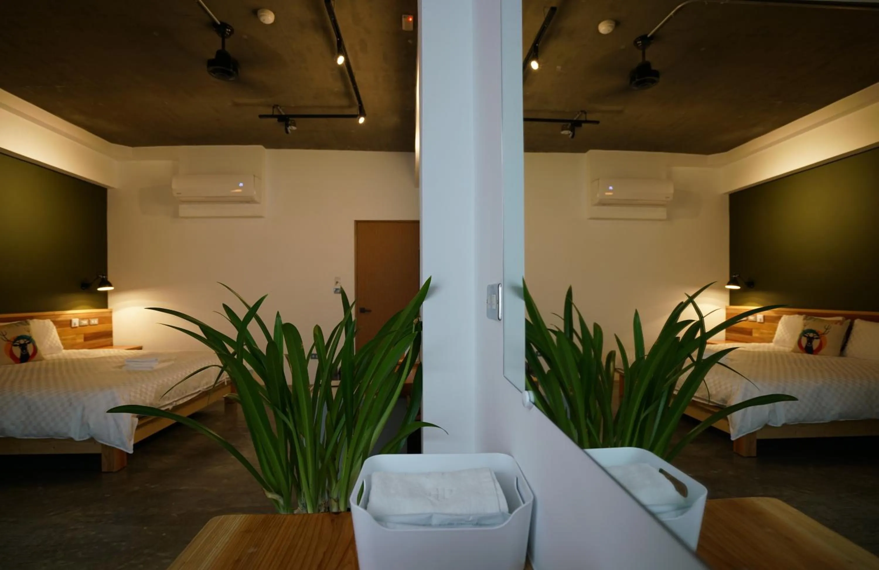 Bed in The Red Hotel