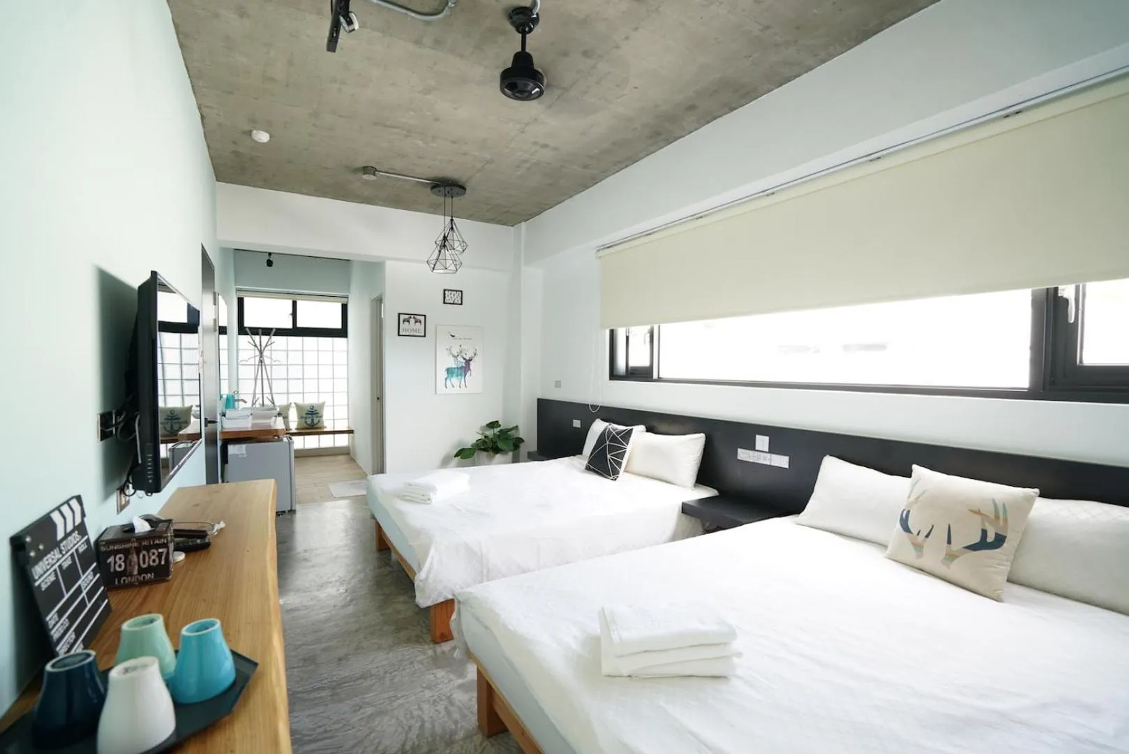 Bed in The Red Hotel