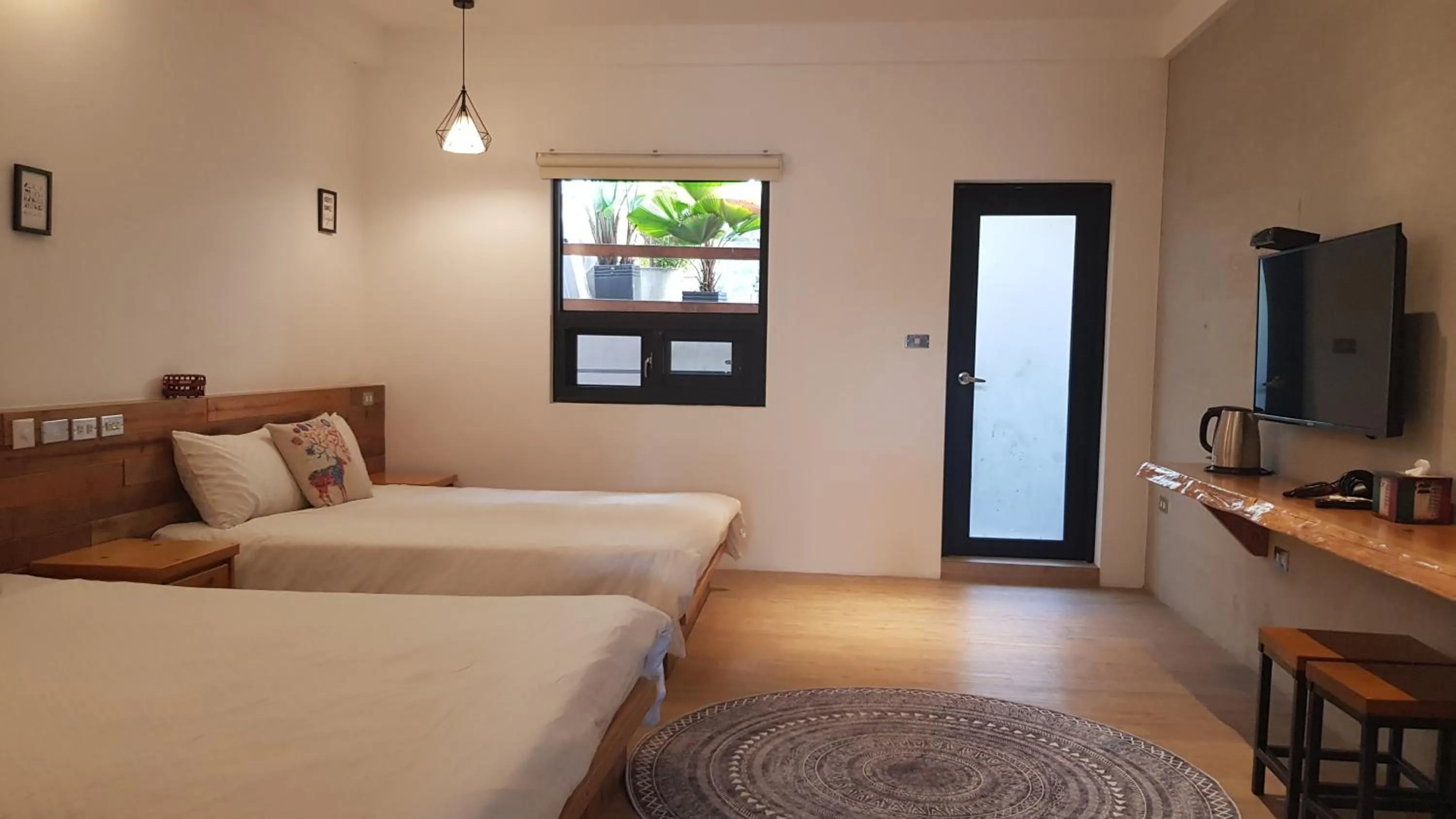 Bed in The Red Hotel