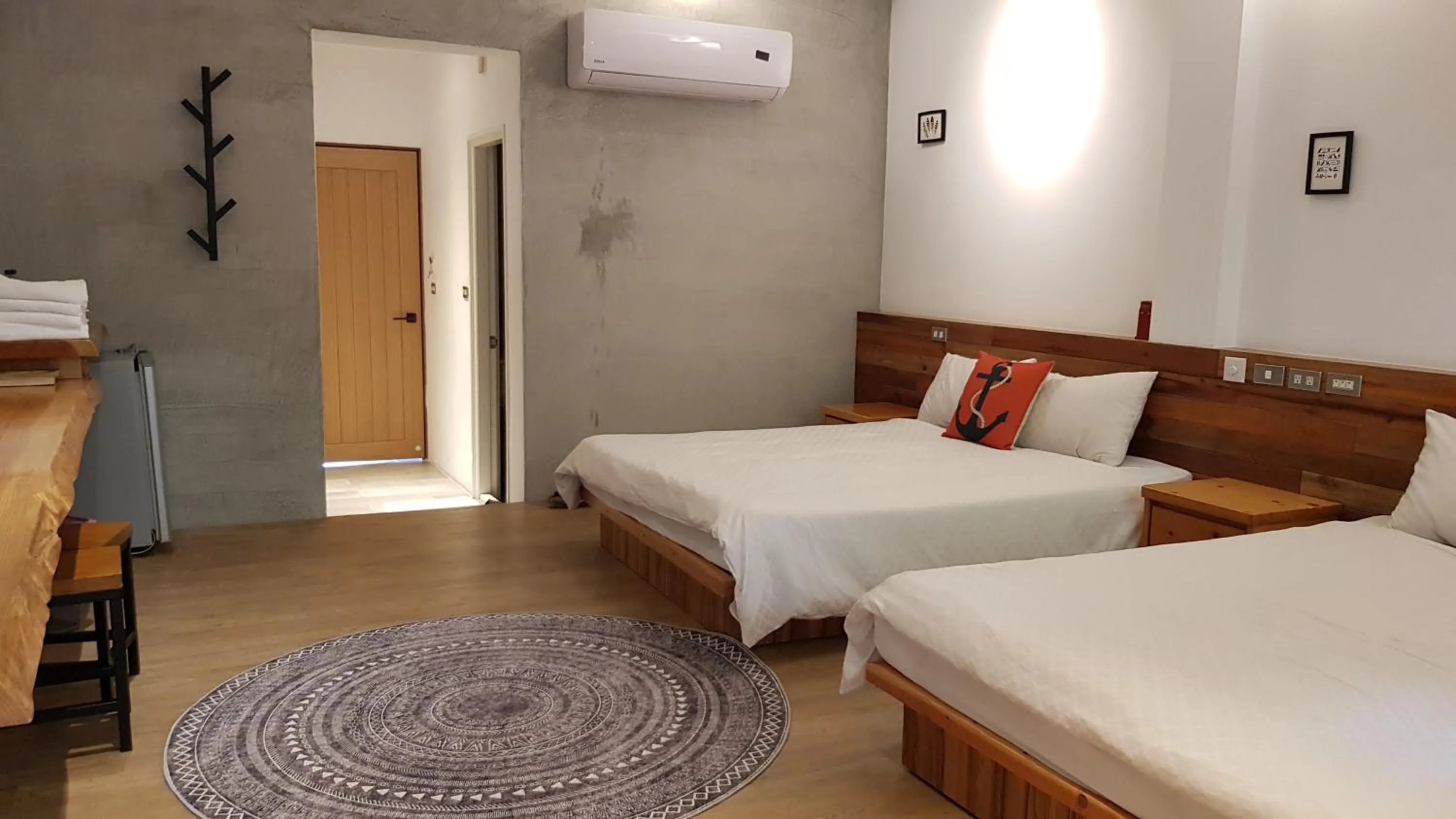 Bed in The Red Hotel