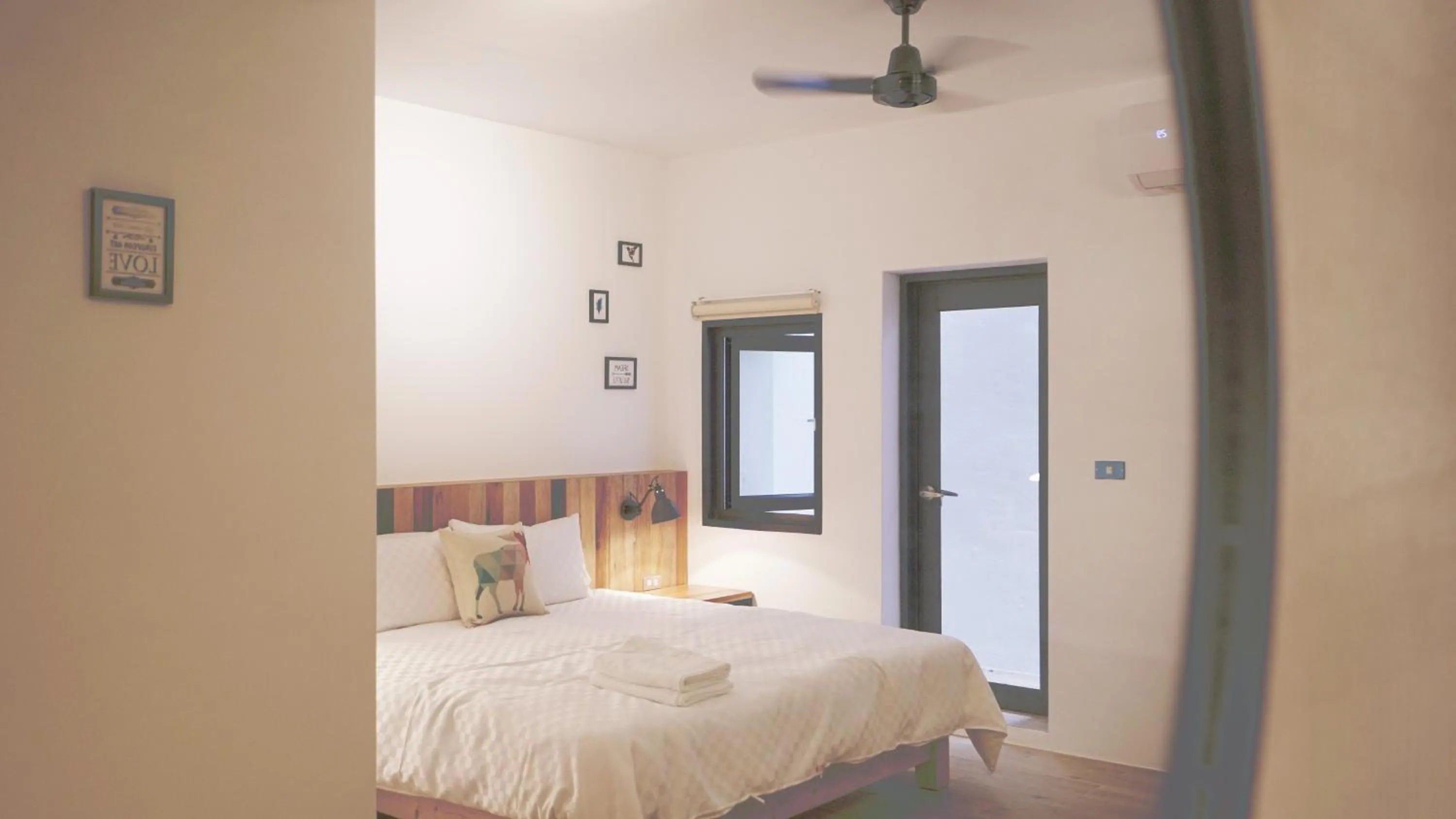 Bed in The Red Hotel