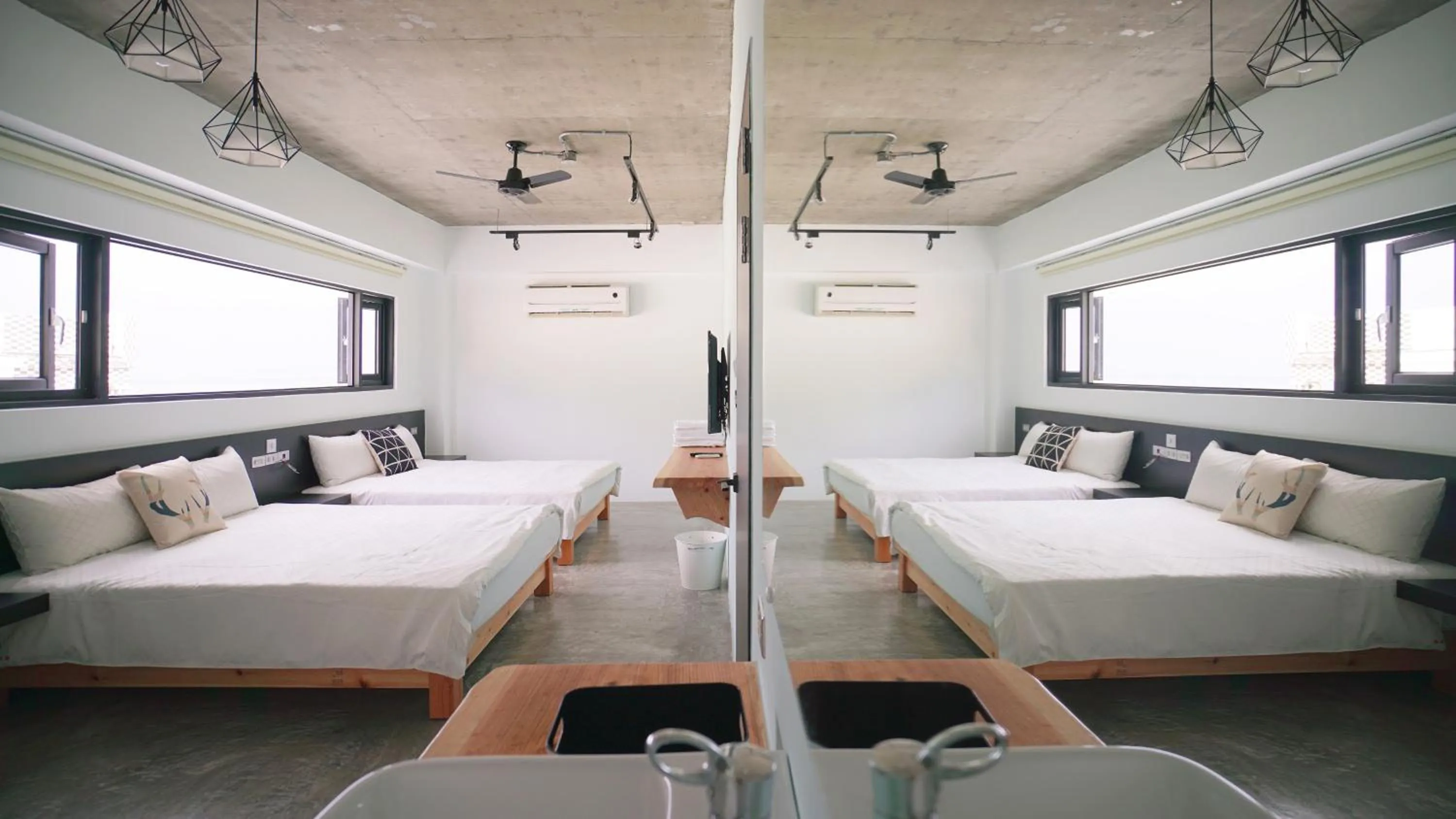 Bed in The Red Hotel