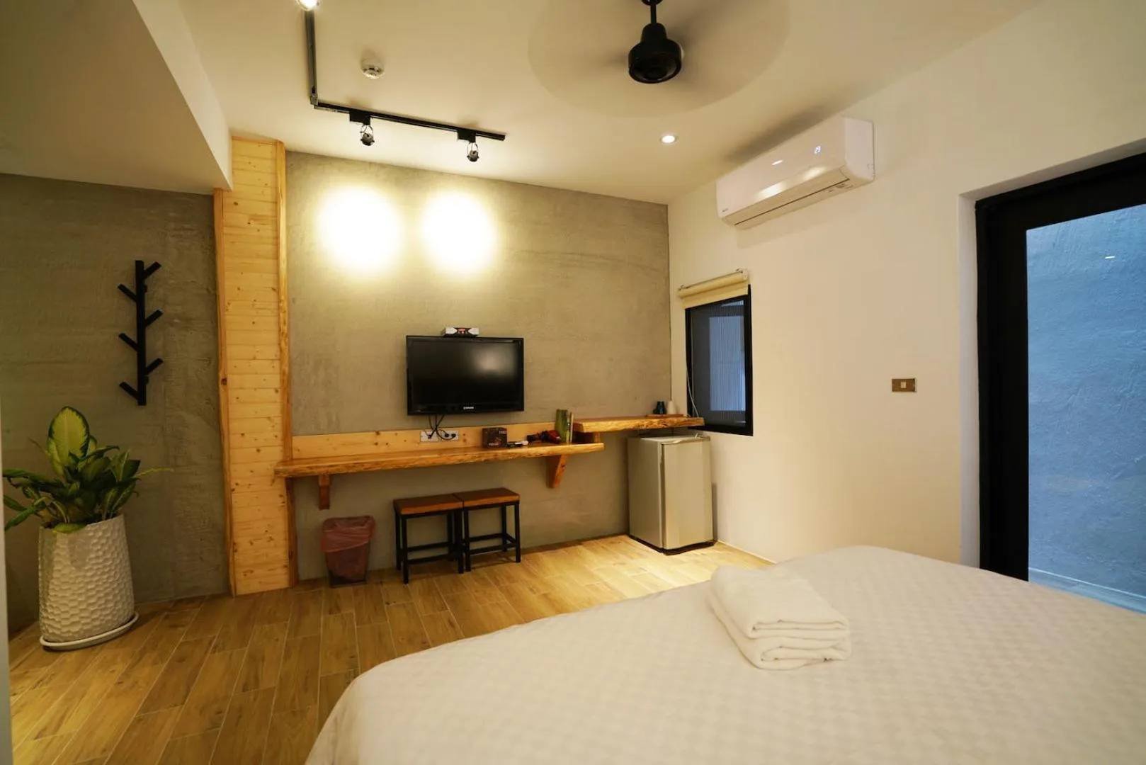 Bed in The Red Hotel