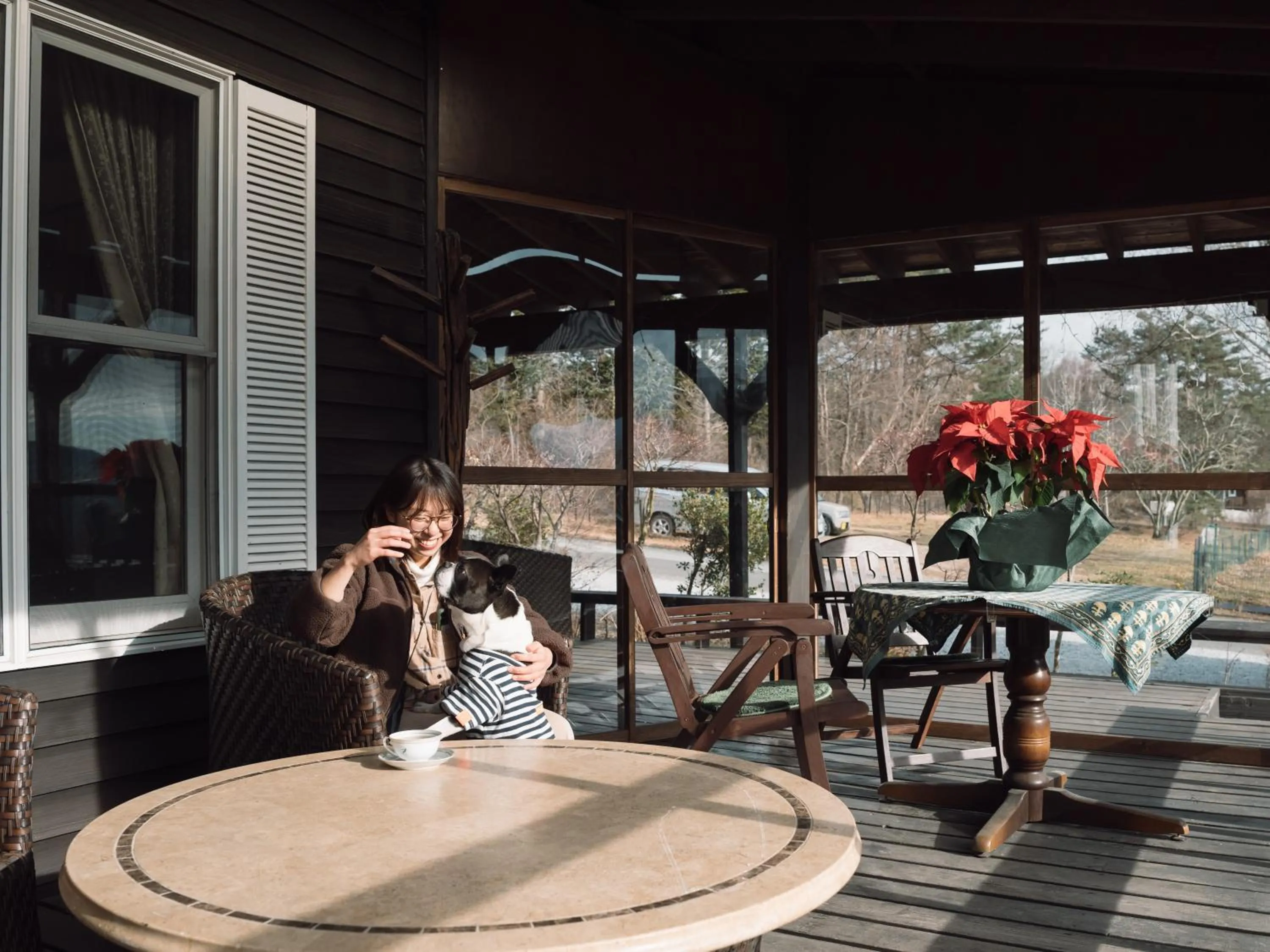 Balcony/Terrace in Lodge Kent & Cottage Kent