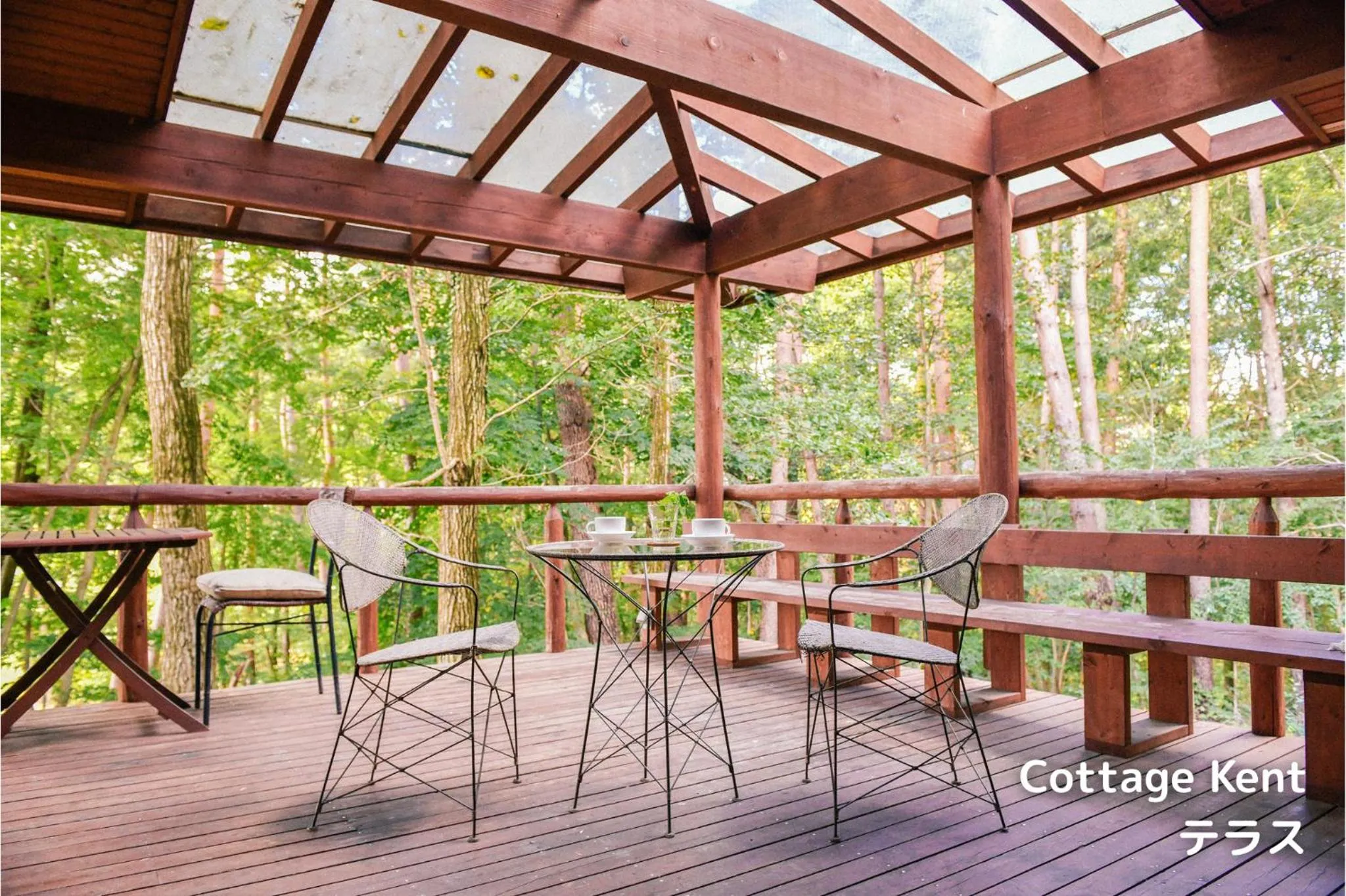 Balcony/Terrace in Lodge Kent & Cottage Kent