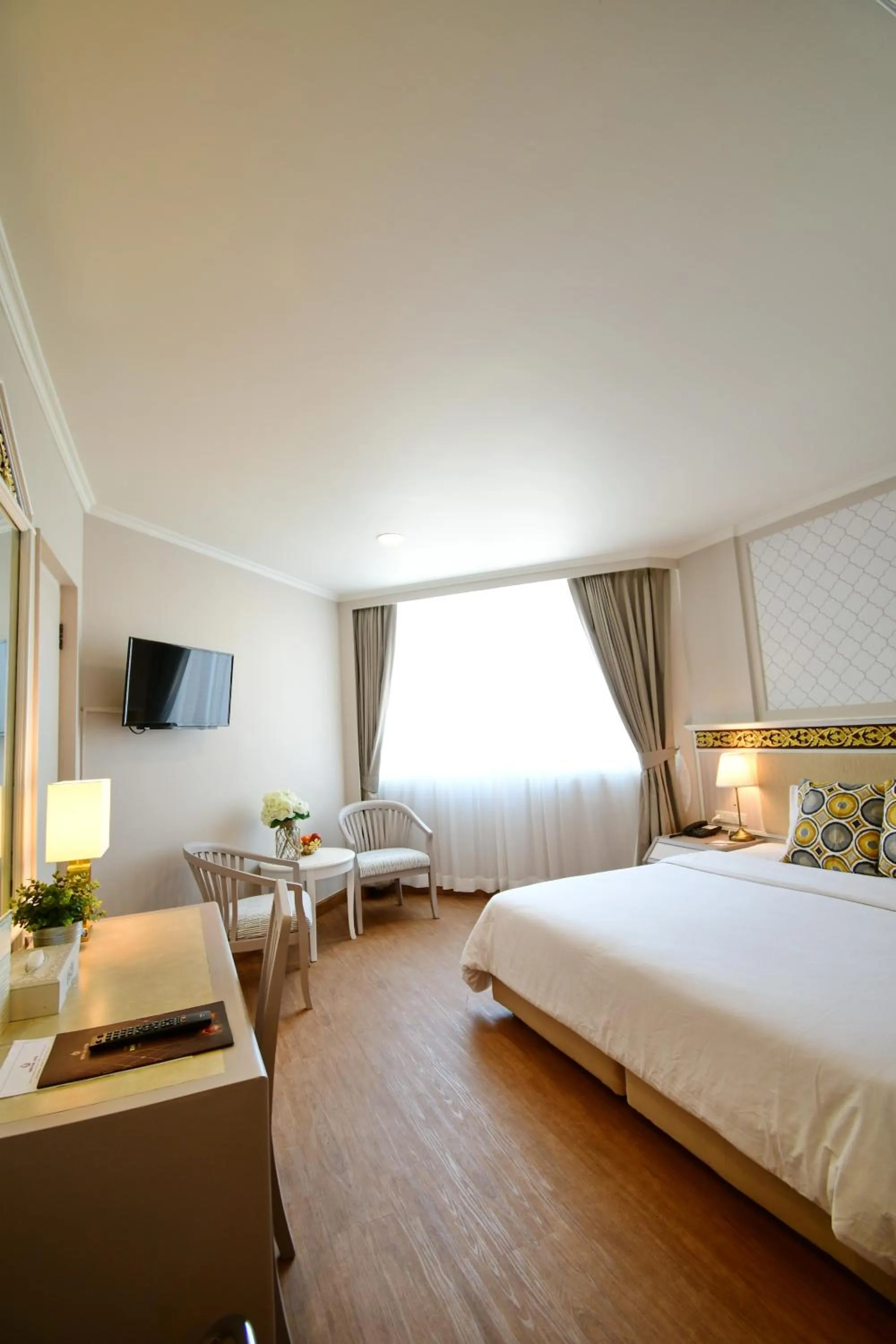 TV and multimedia, Bed in Wangcome Hotel