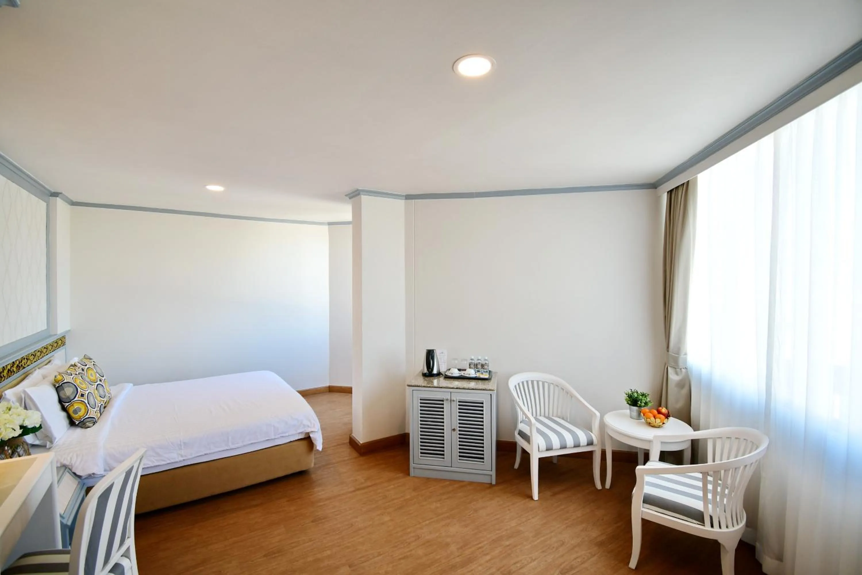 Bed in Wangcome Hotel