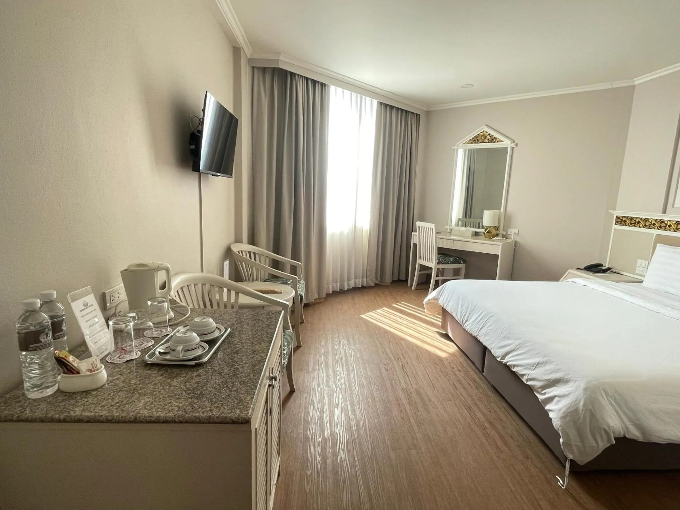 Photo of the whole room, Bed in Wangcome Hotel