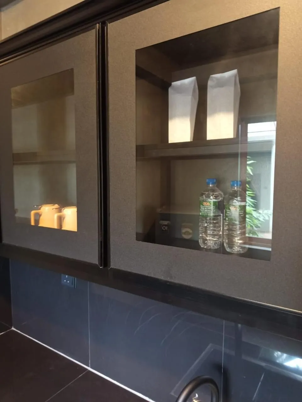 Kitchen or kitchenette in Villa Rumassala Luxury Chalets Unawatuna