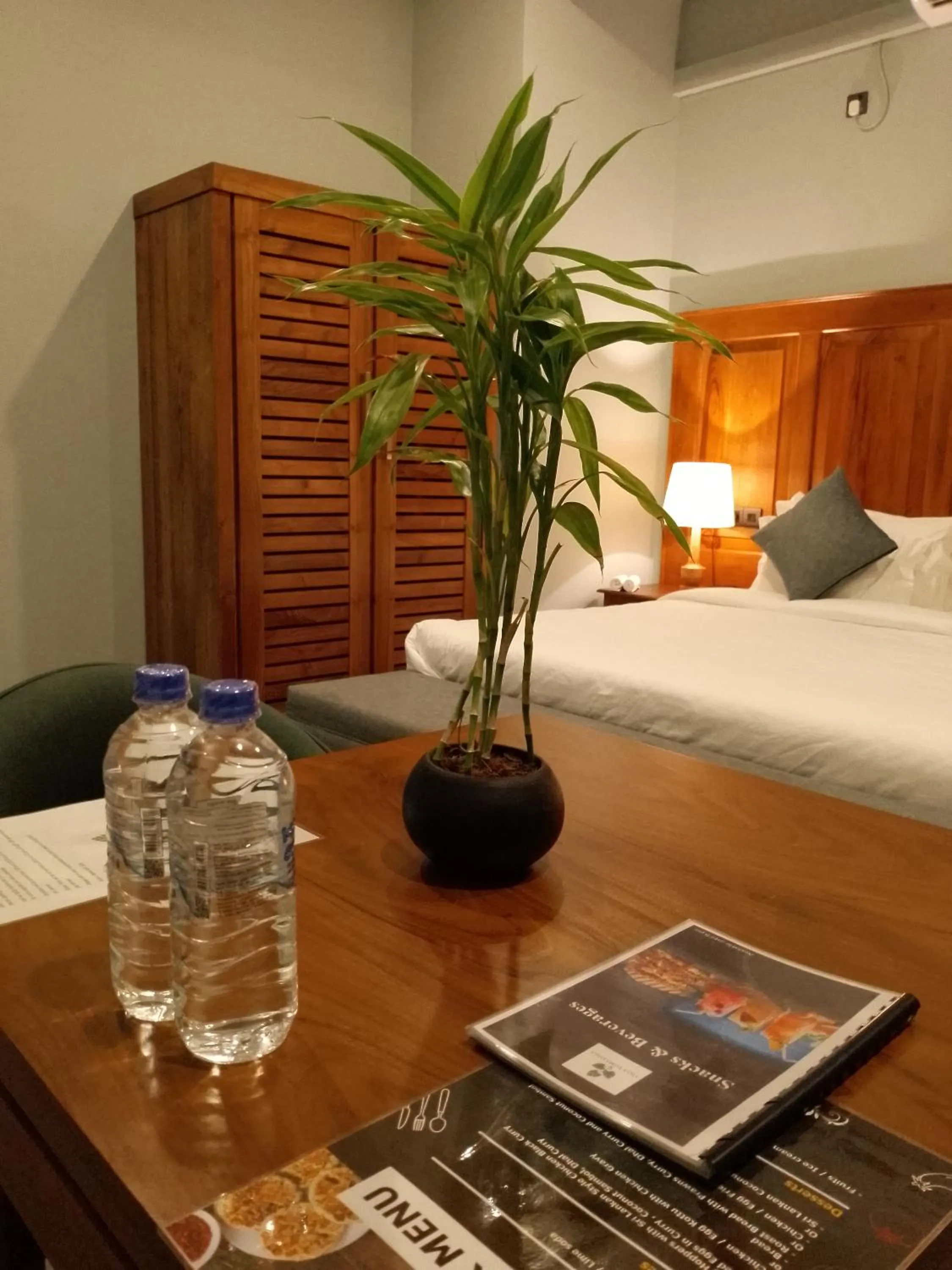 Bedroom, Bed in Villa Rumassala Luxury Chalets Unawatuna