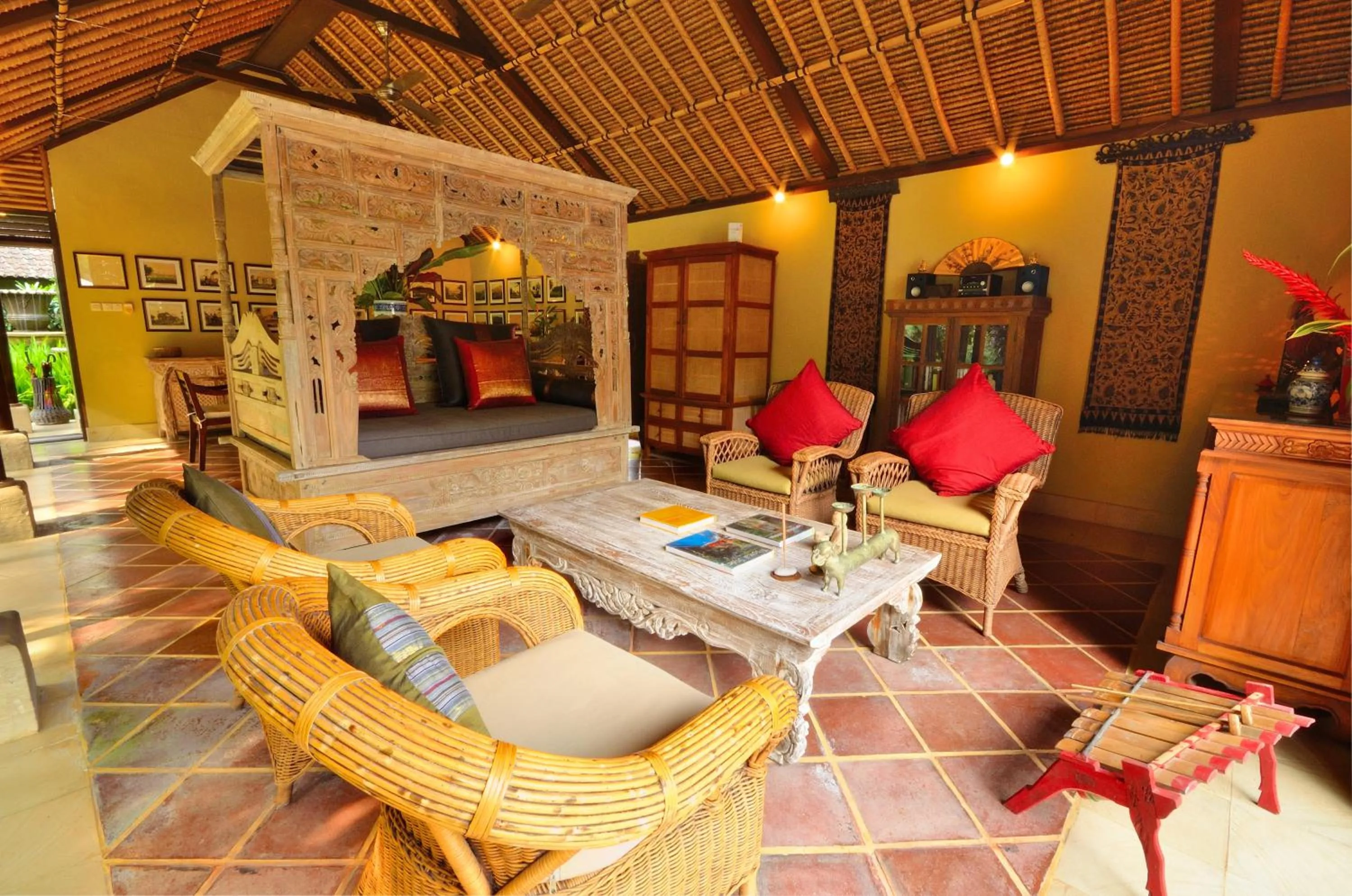 Living room in Jendela Di Bali Villa