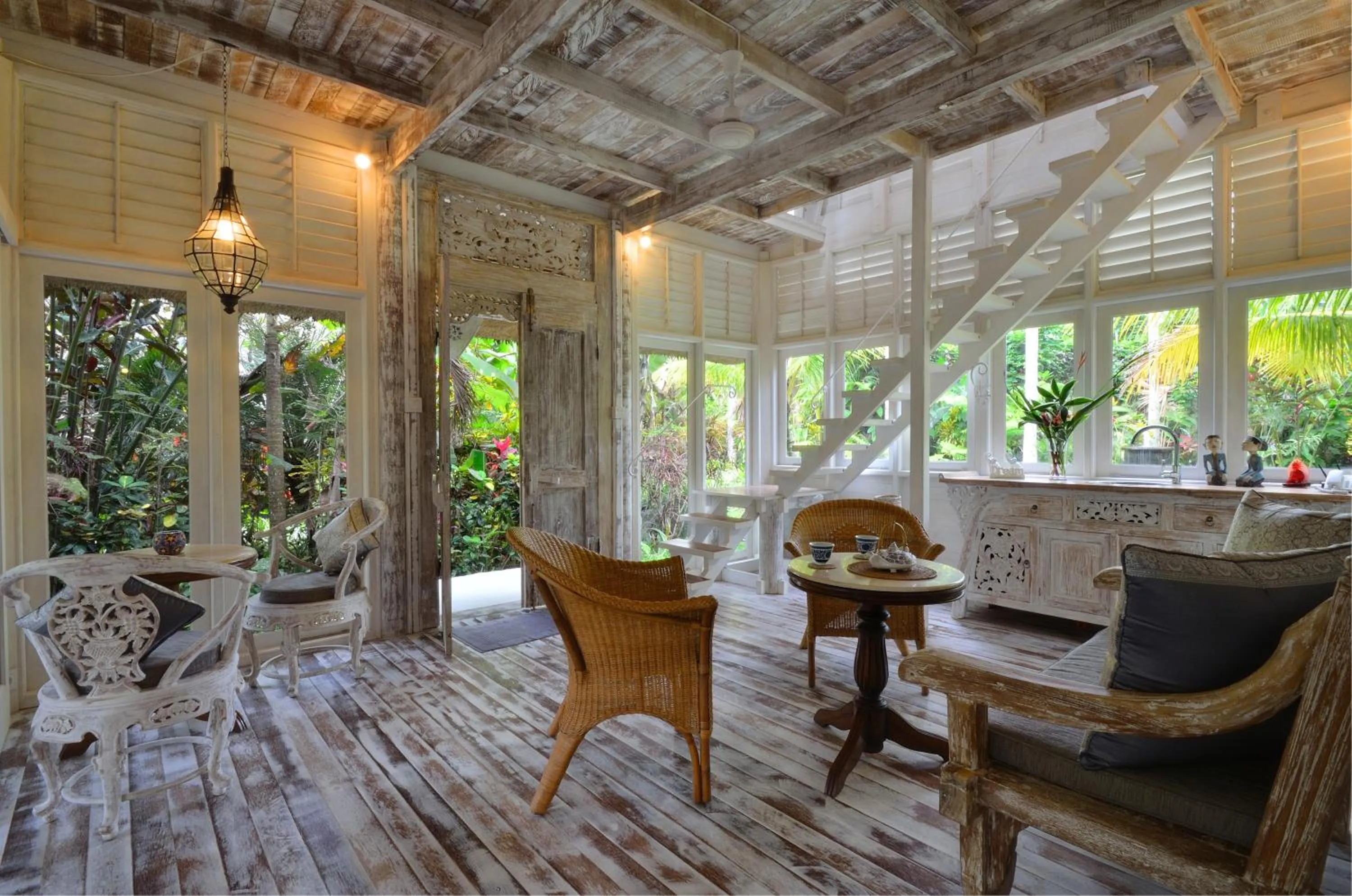Living room in Jendela Di Bali Villa