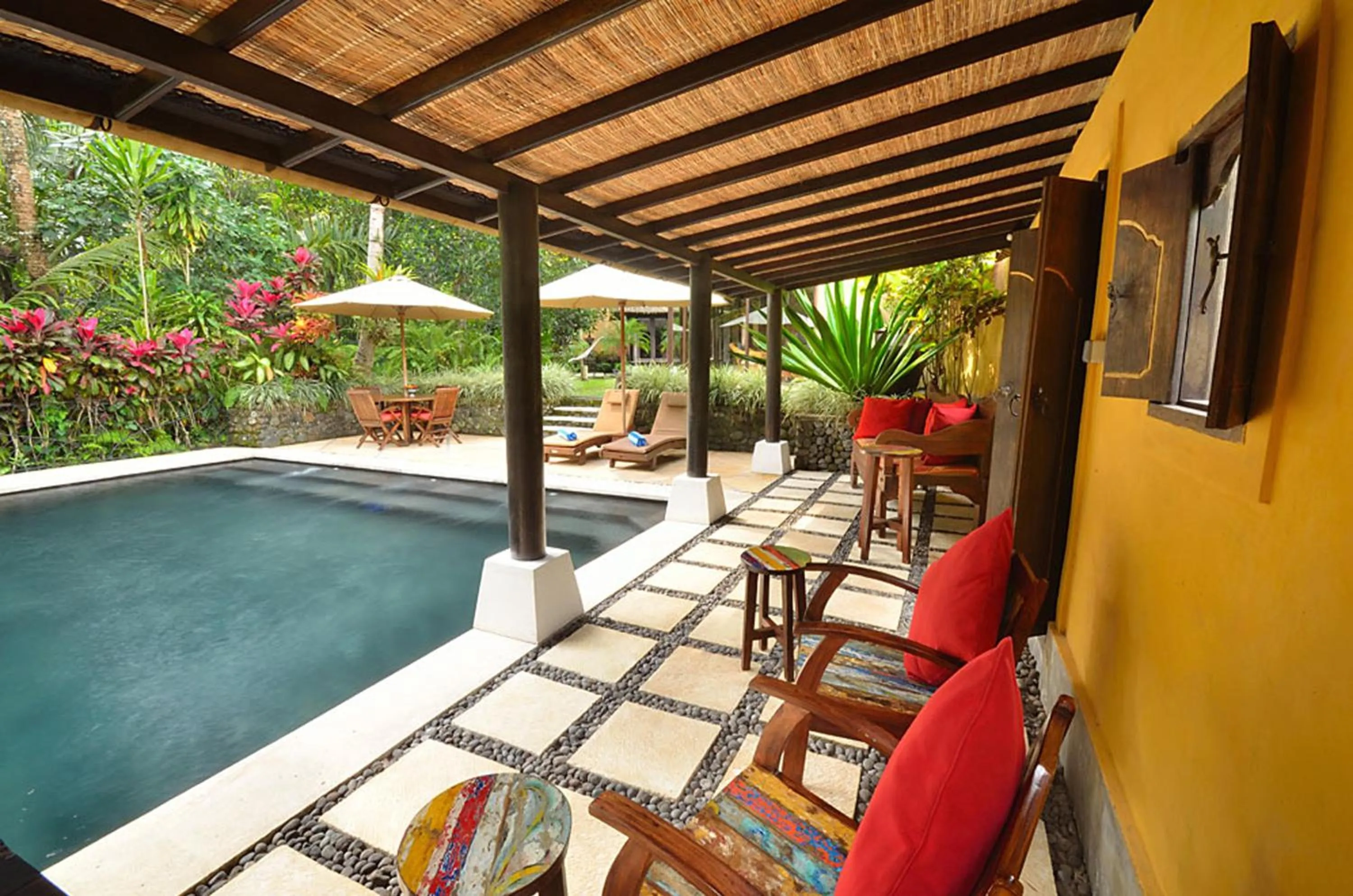 Swimming pool in Jendela Di Bali Villa