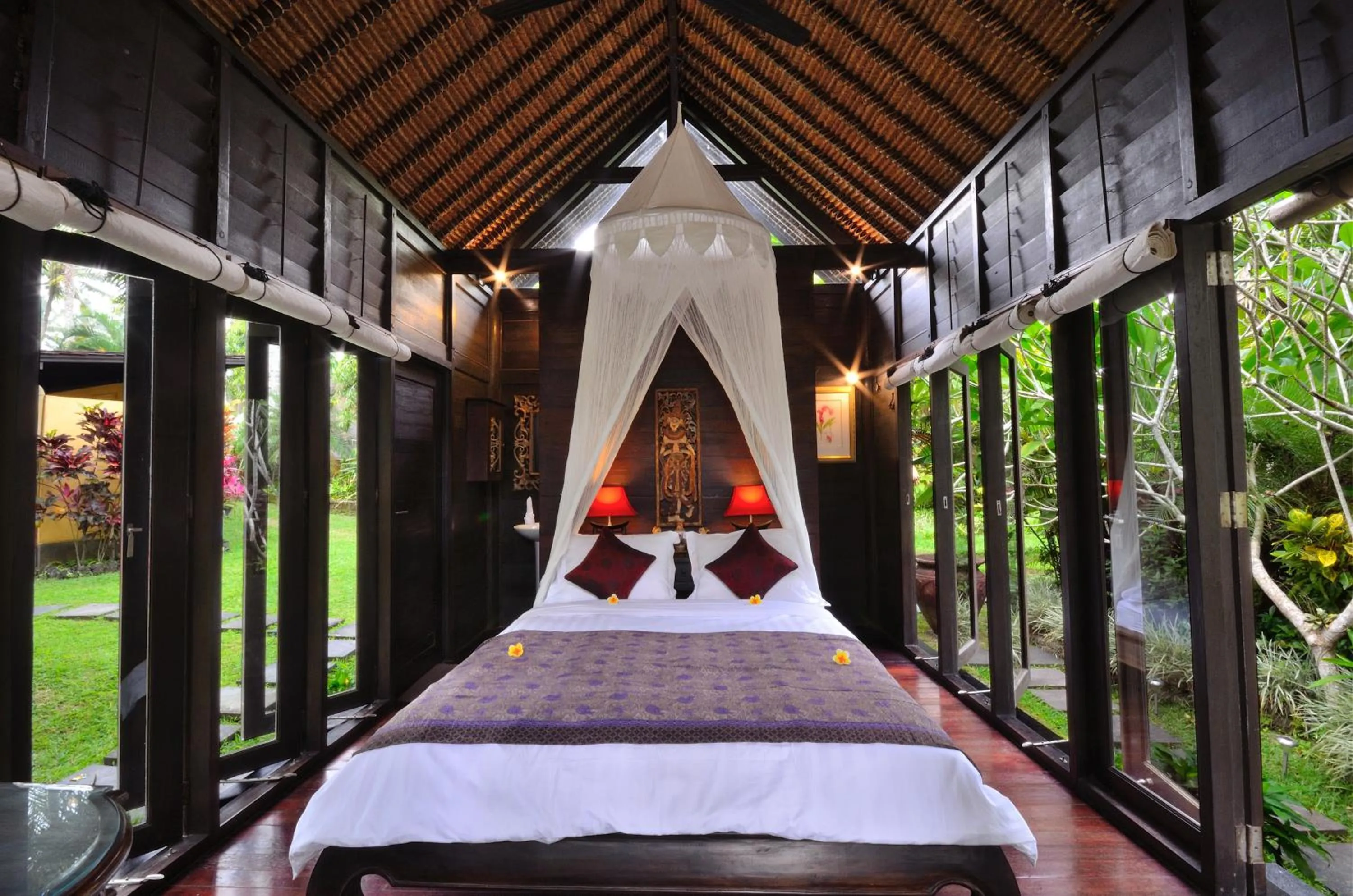 Bedroom, Bed in Jendela Di Bali Villa