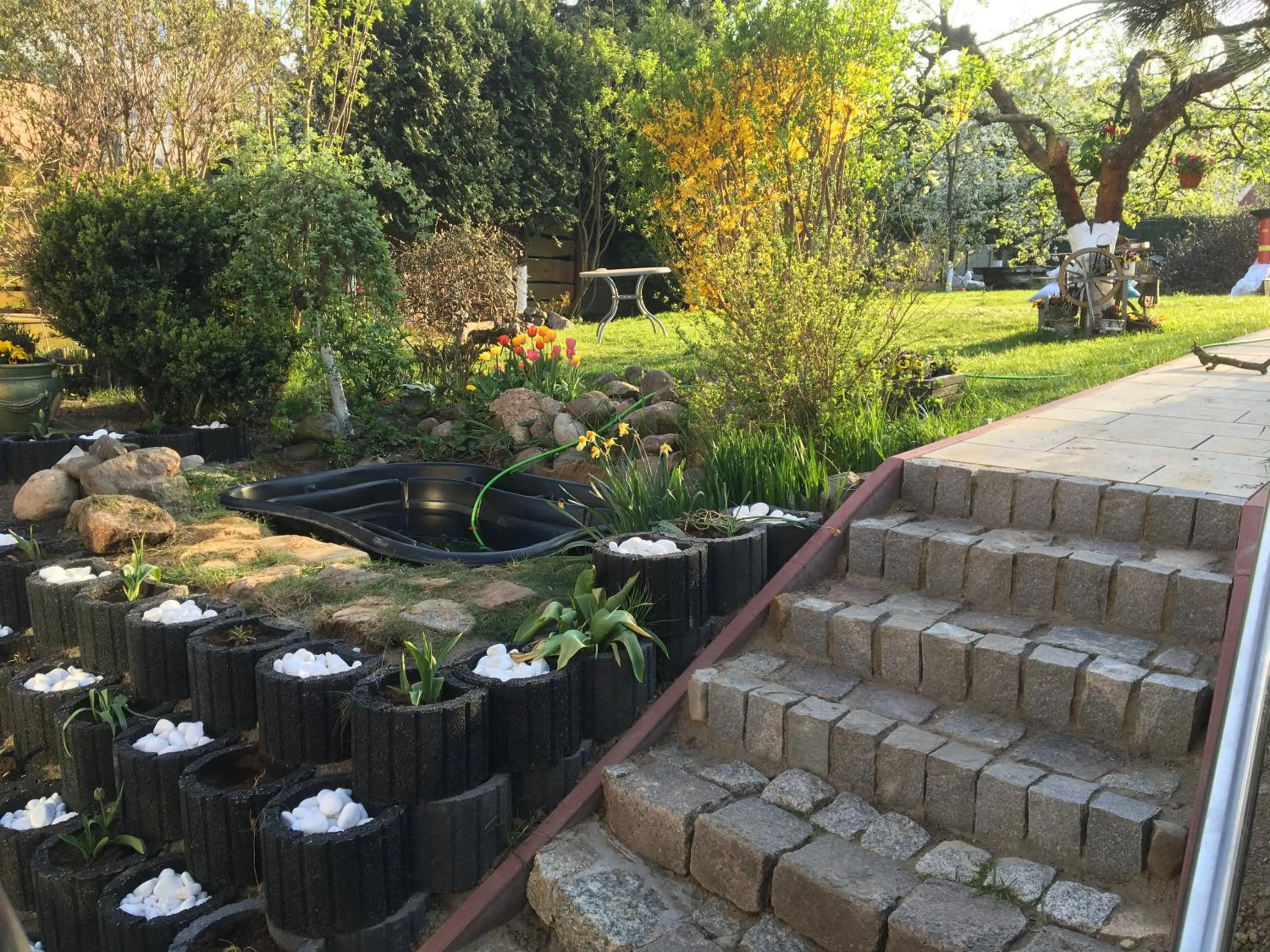 Garden in Villa Aida pokoje gościnne