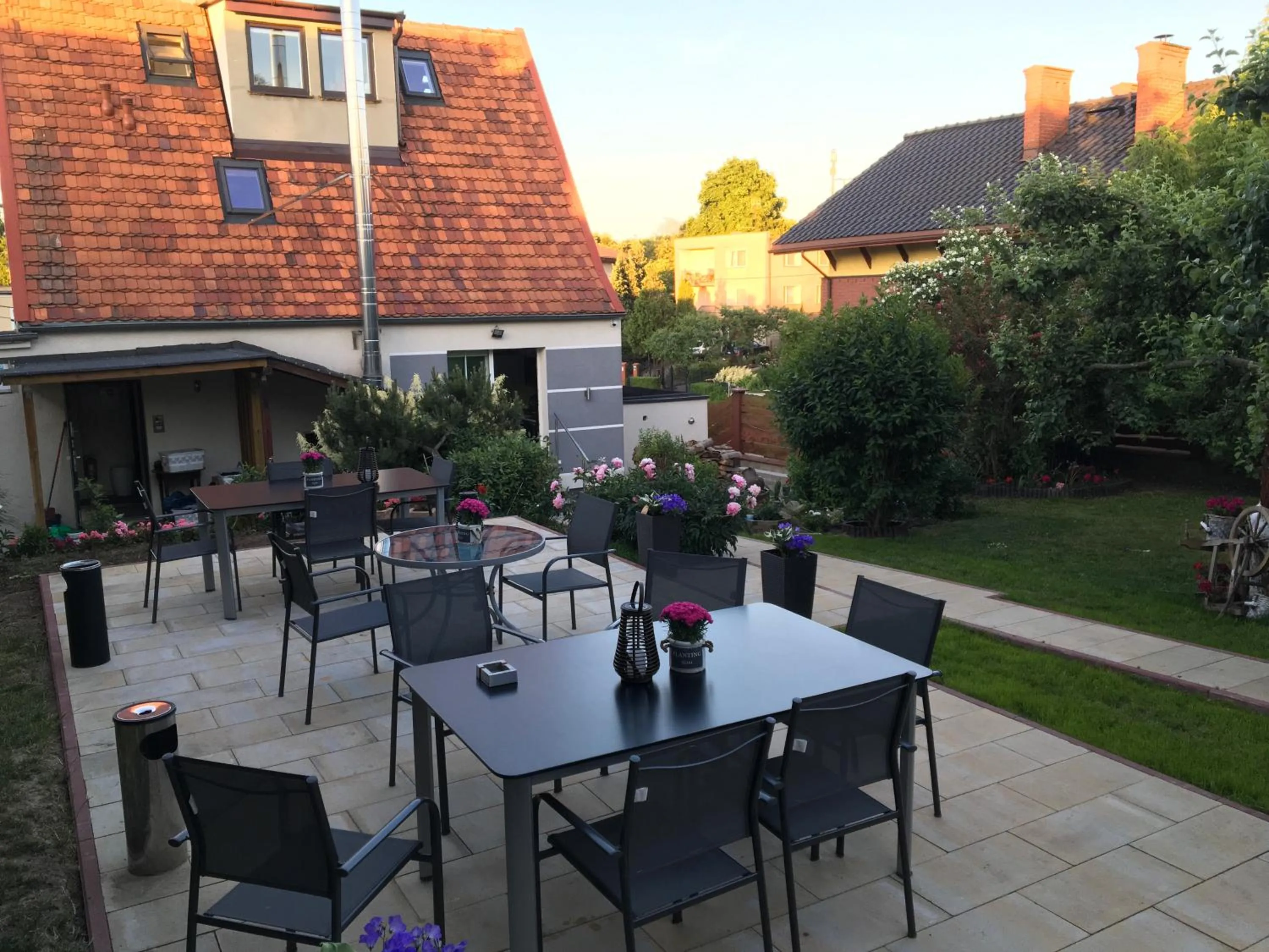 Garden in Villa Aida pokoje gościnne