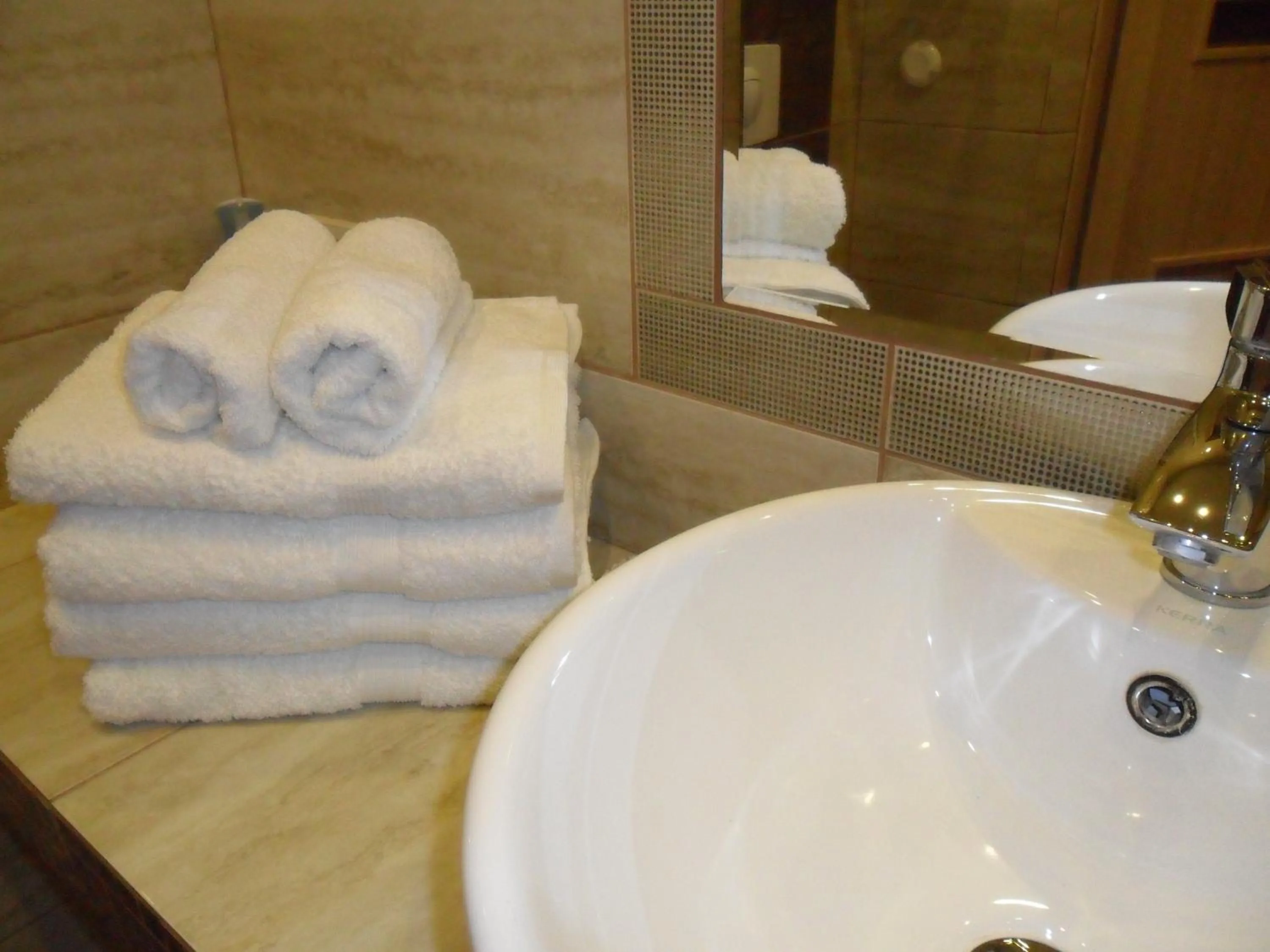 Bathroom in Villa Aida pokoje gościnne