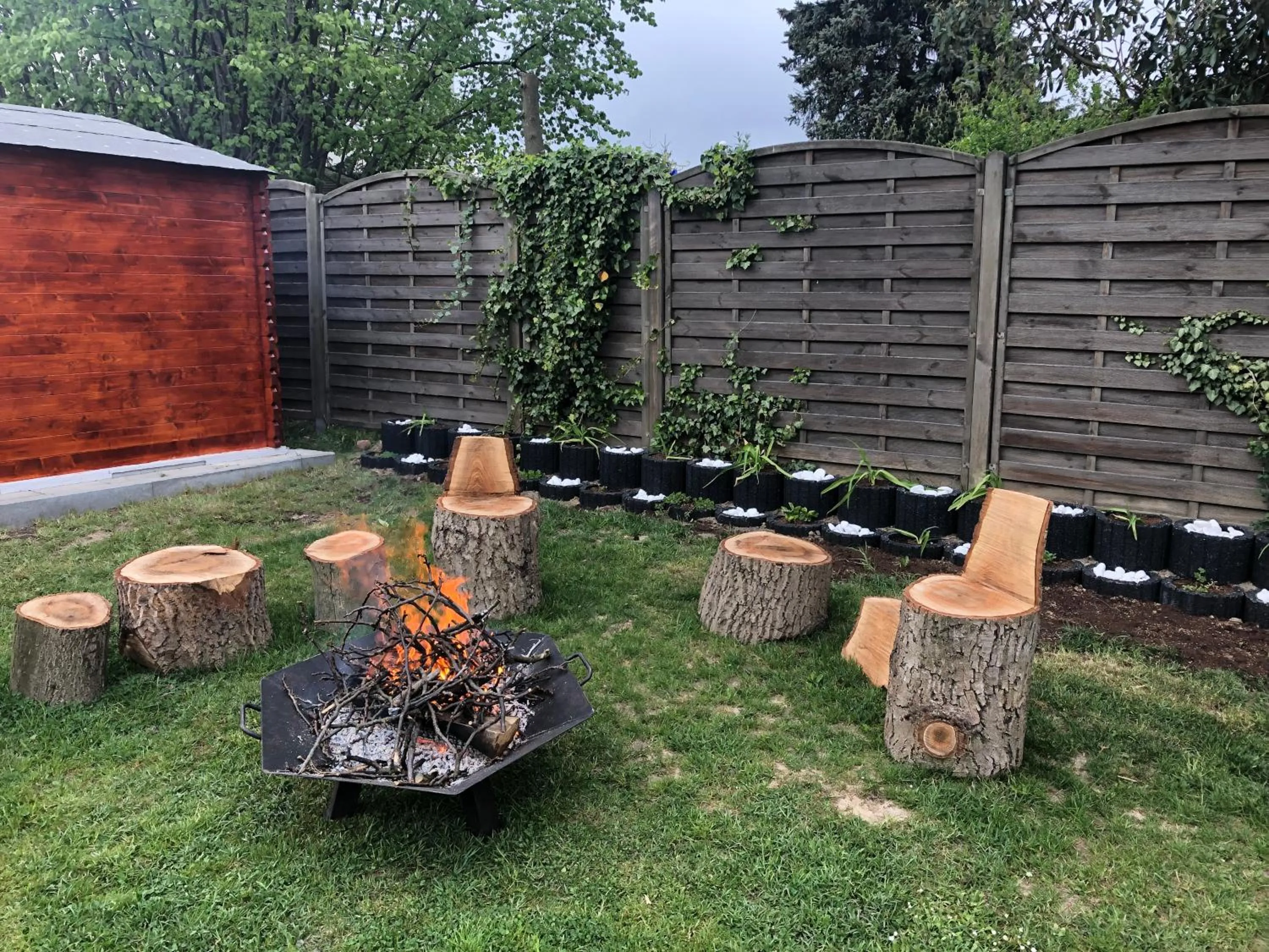 Garden in Villa Aida pokoje gościnne