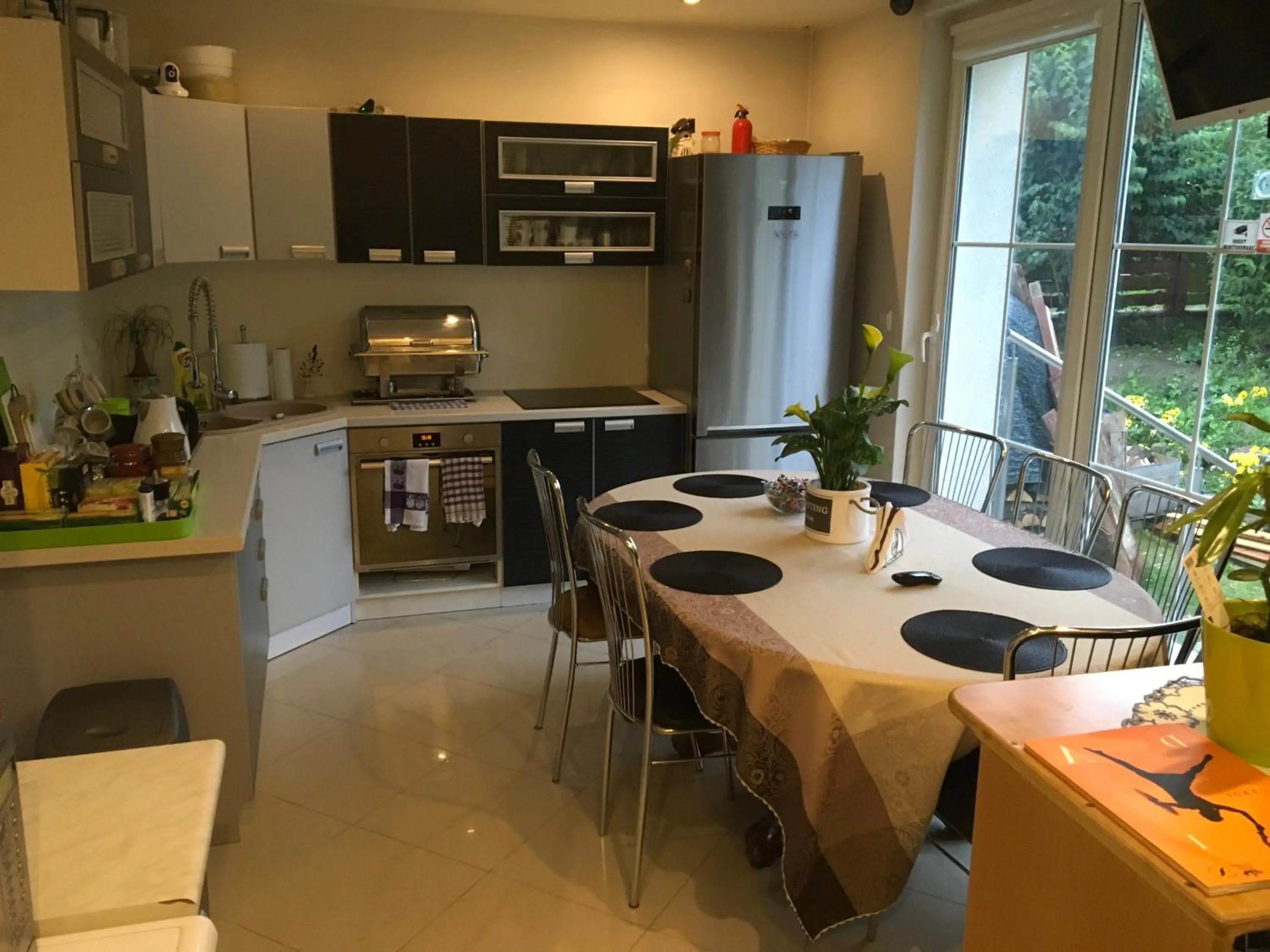 Kitchen or kitchenette in Villa Aida pokoje gościnne