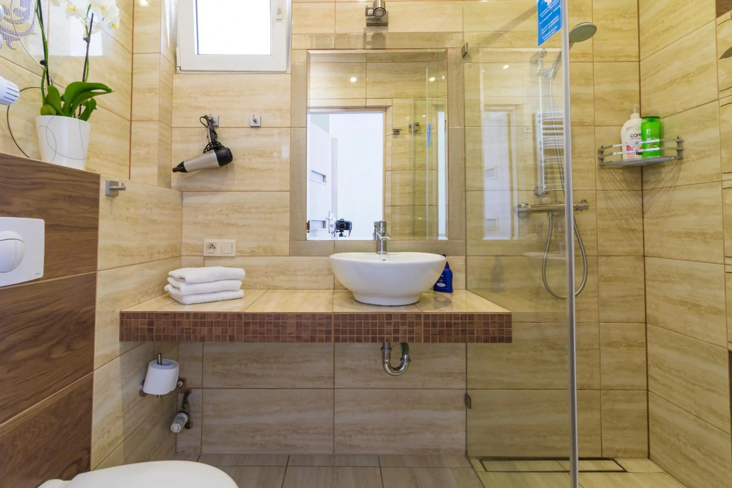 Shower in Villa Aida pokoje gościnne