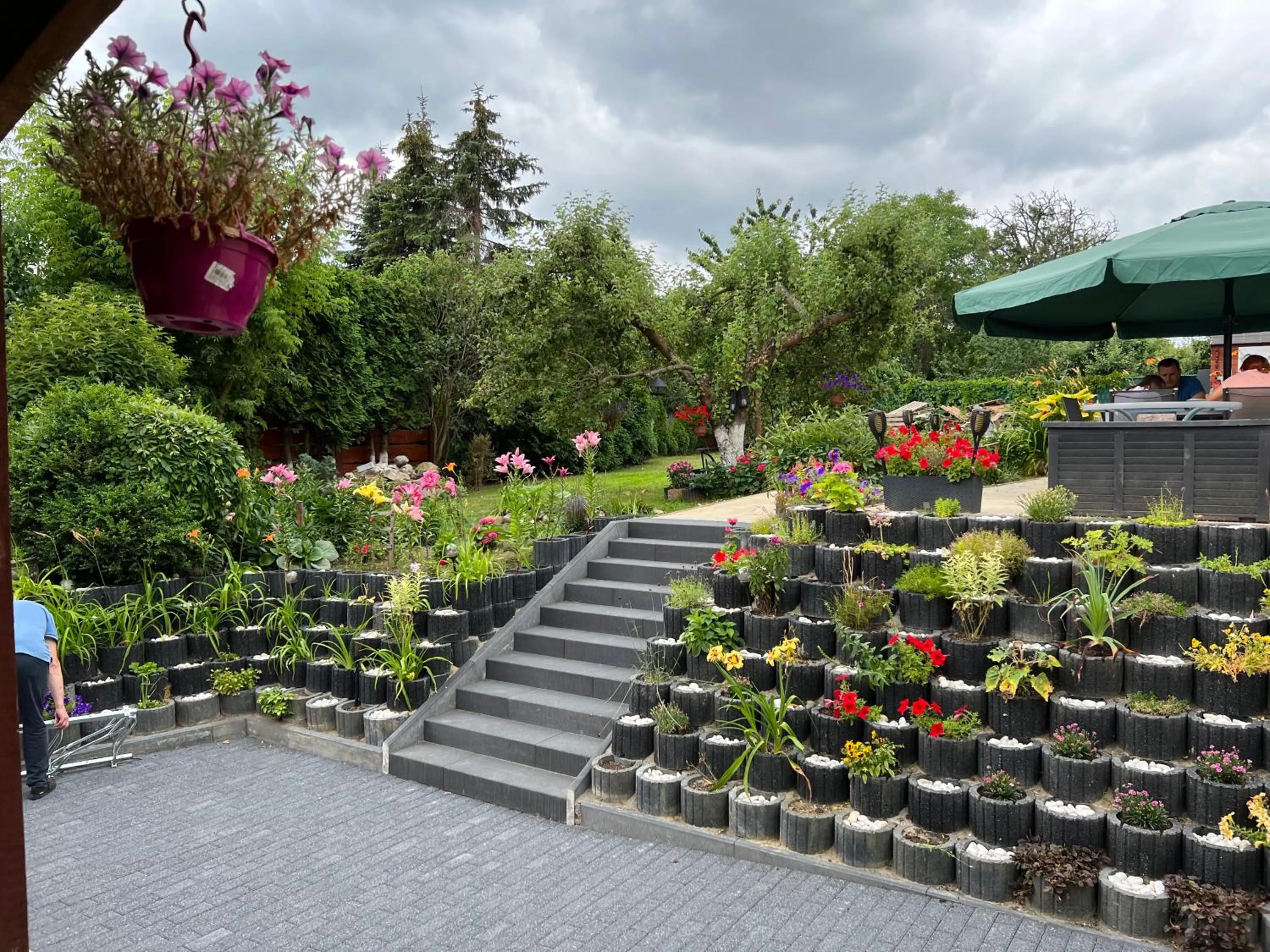 Garden in Villa Aida pokoje gościnne