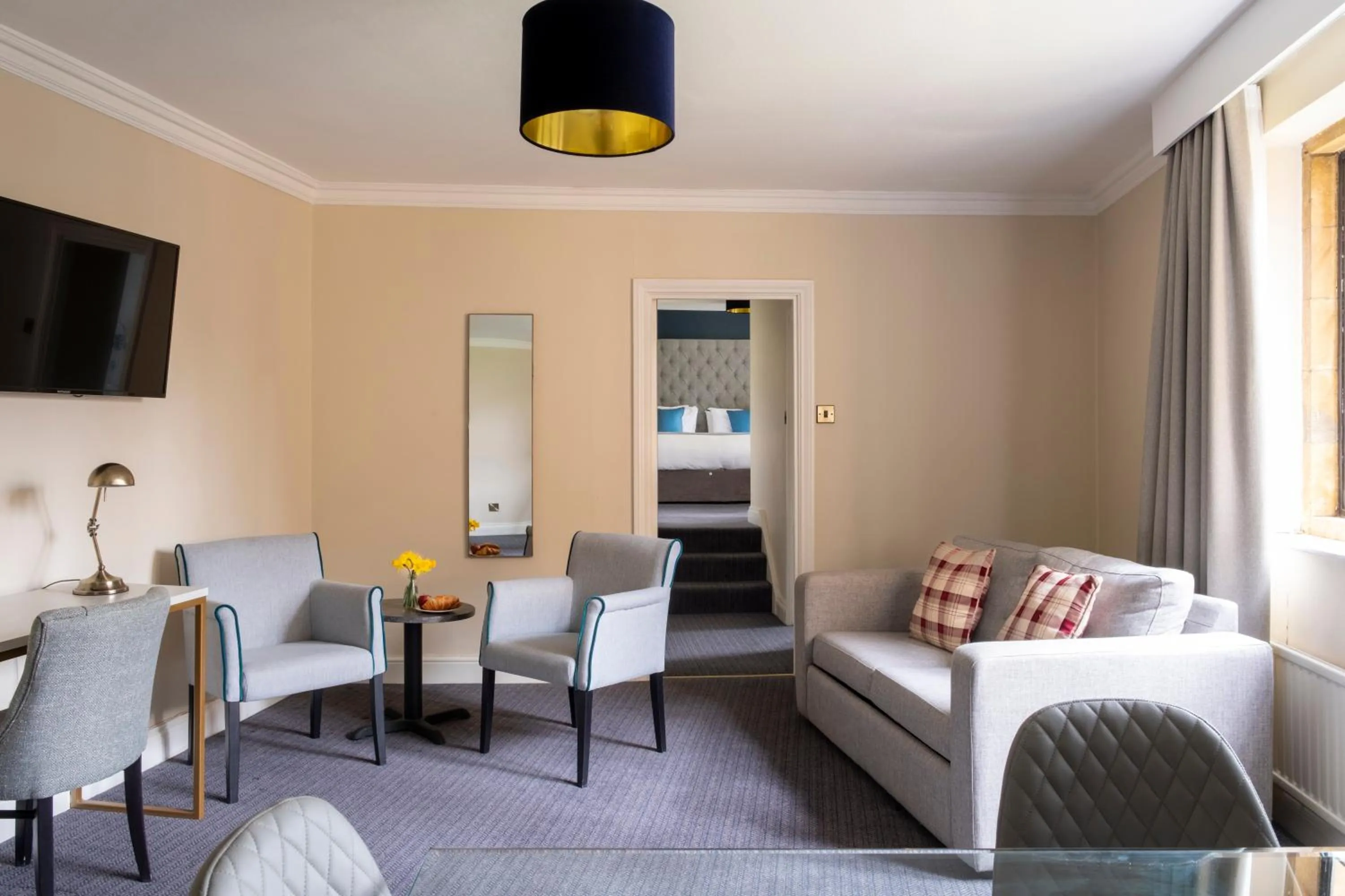 Seating area in Whately Hall Hotel