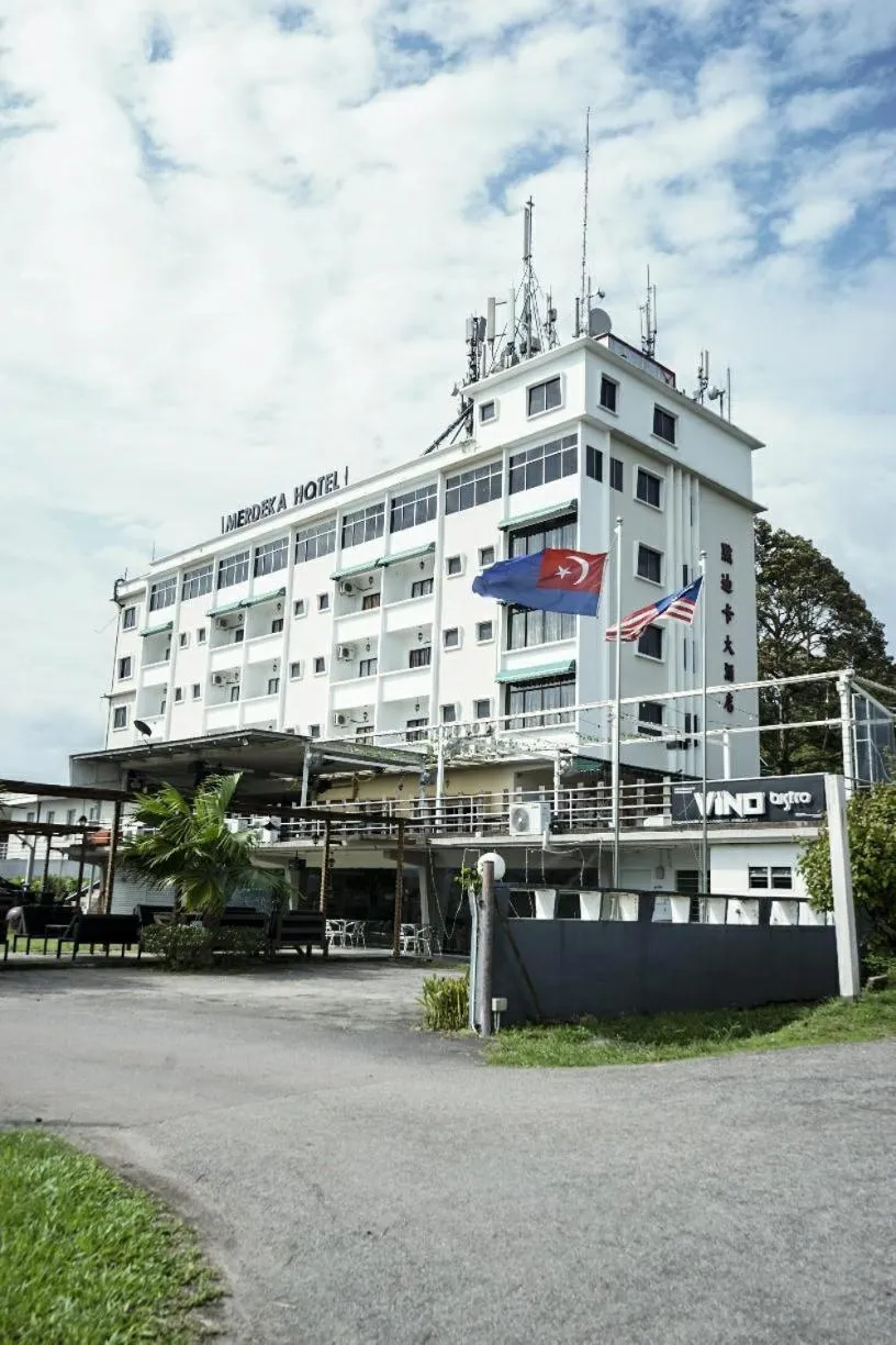 Property building in Merdeka Hotel Kluang