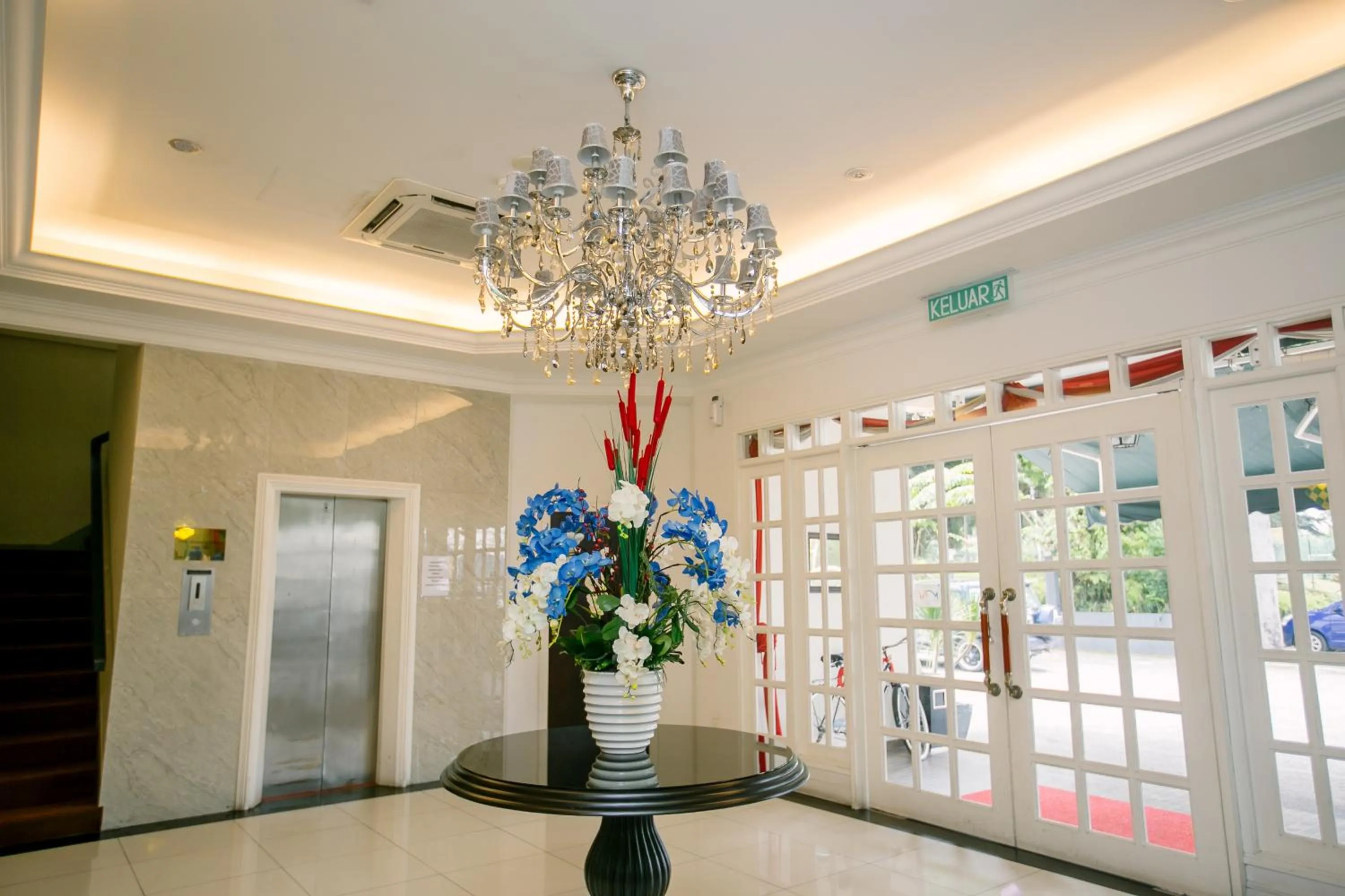 Lobby or reception in Merdeka Hotel Kluang