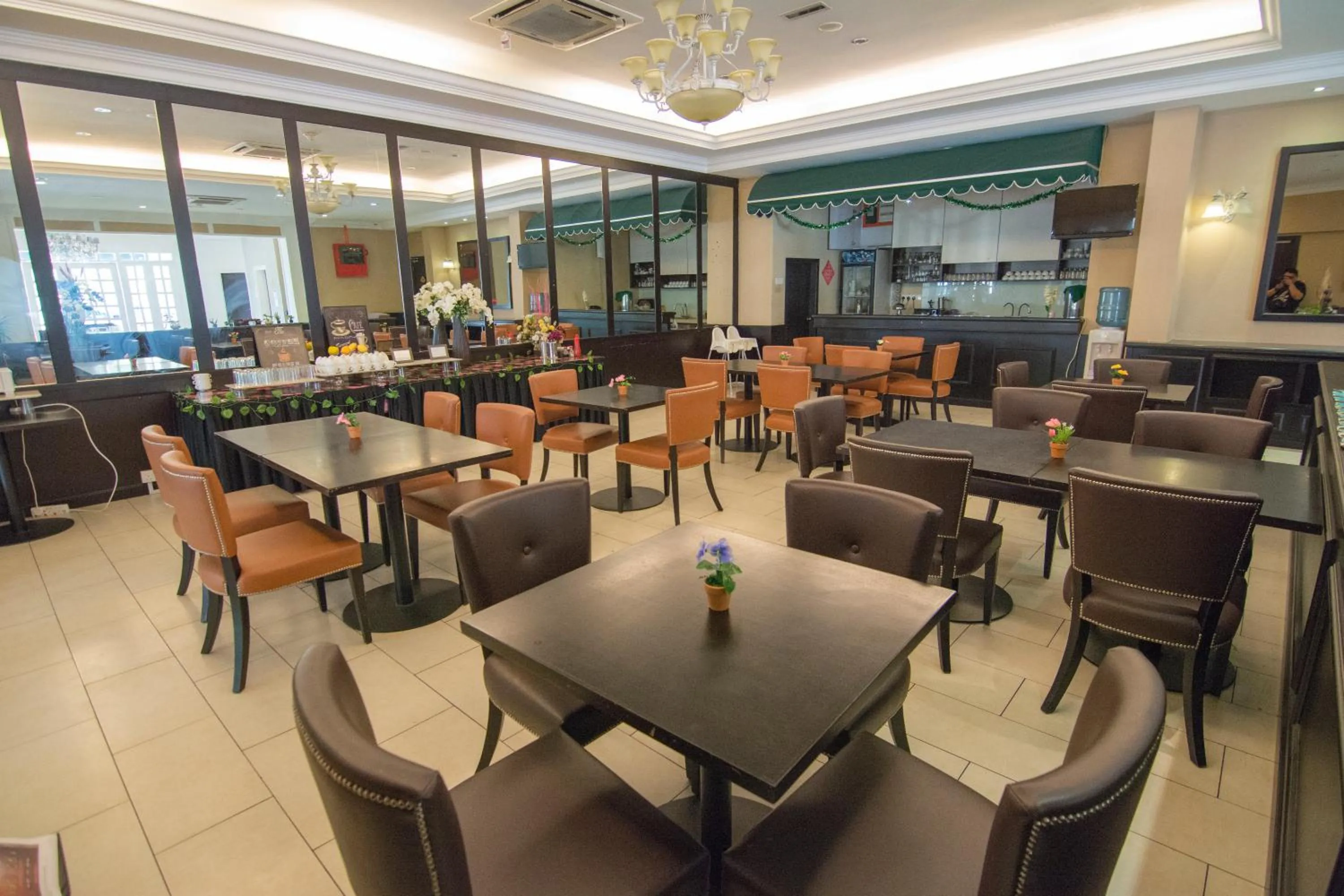 Dining area in Merdeka Hotel Kluang