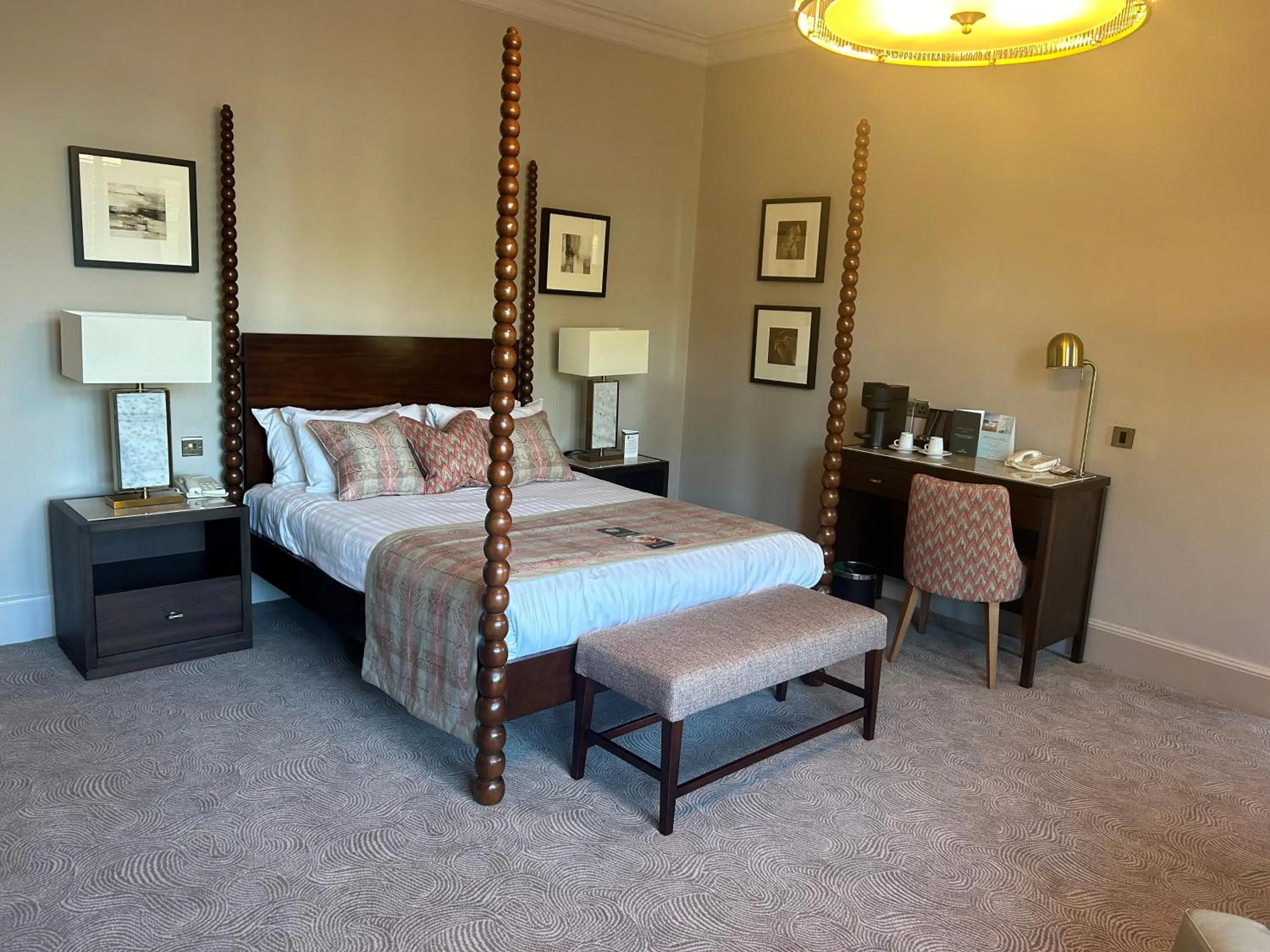 Bedroom, Bed in Macdonald Berystede Hotel & Spa