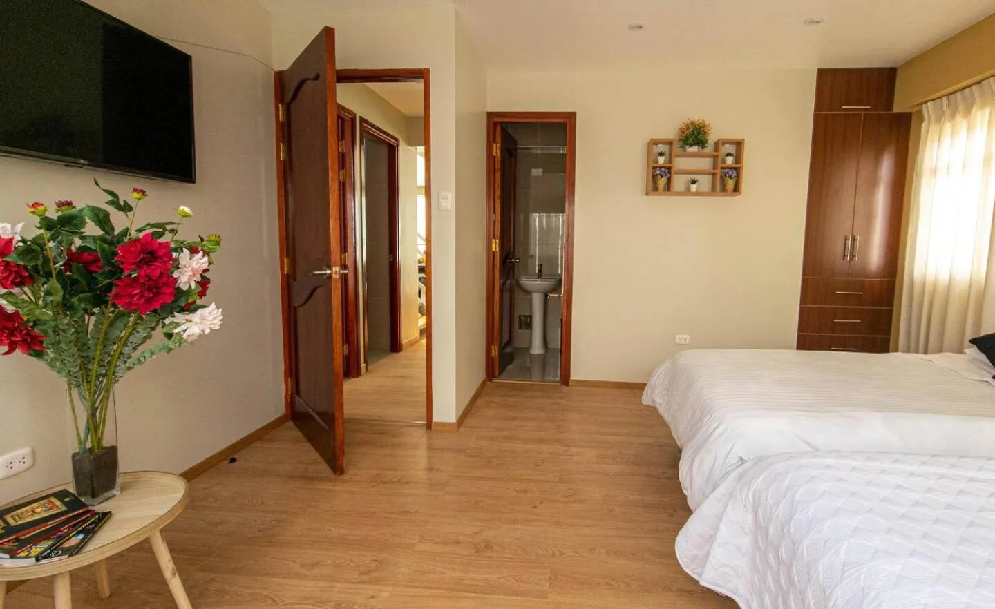 Bedroom, Bed in Velvet residence