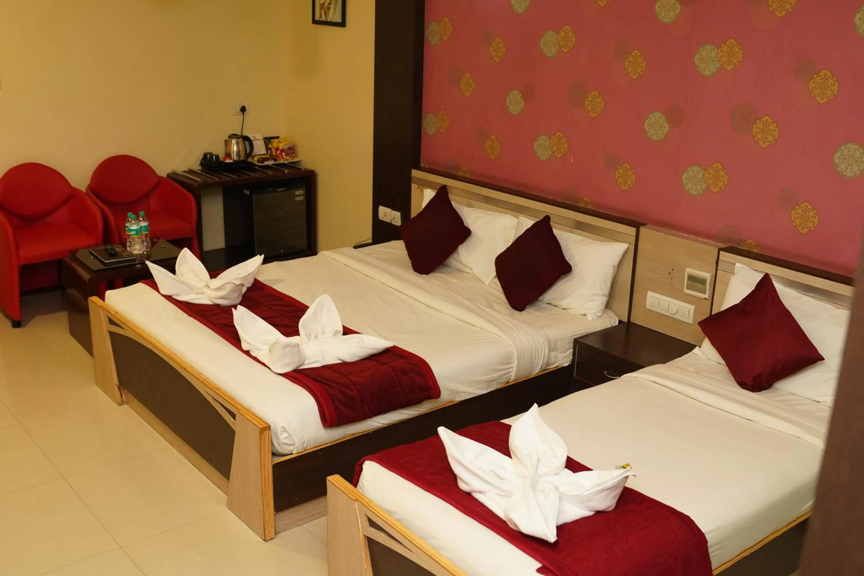 Bedroom, Bed in Hotel Rock Fort View