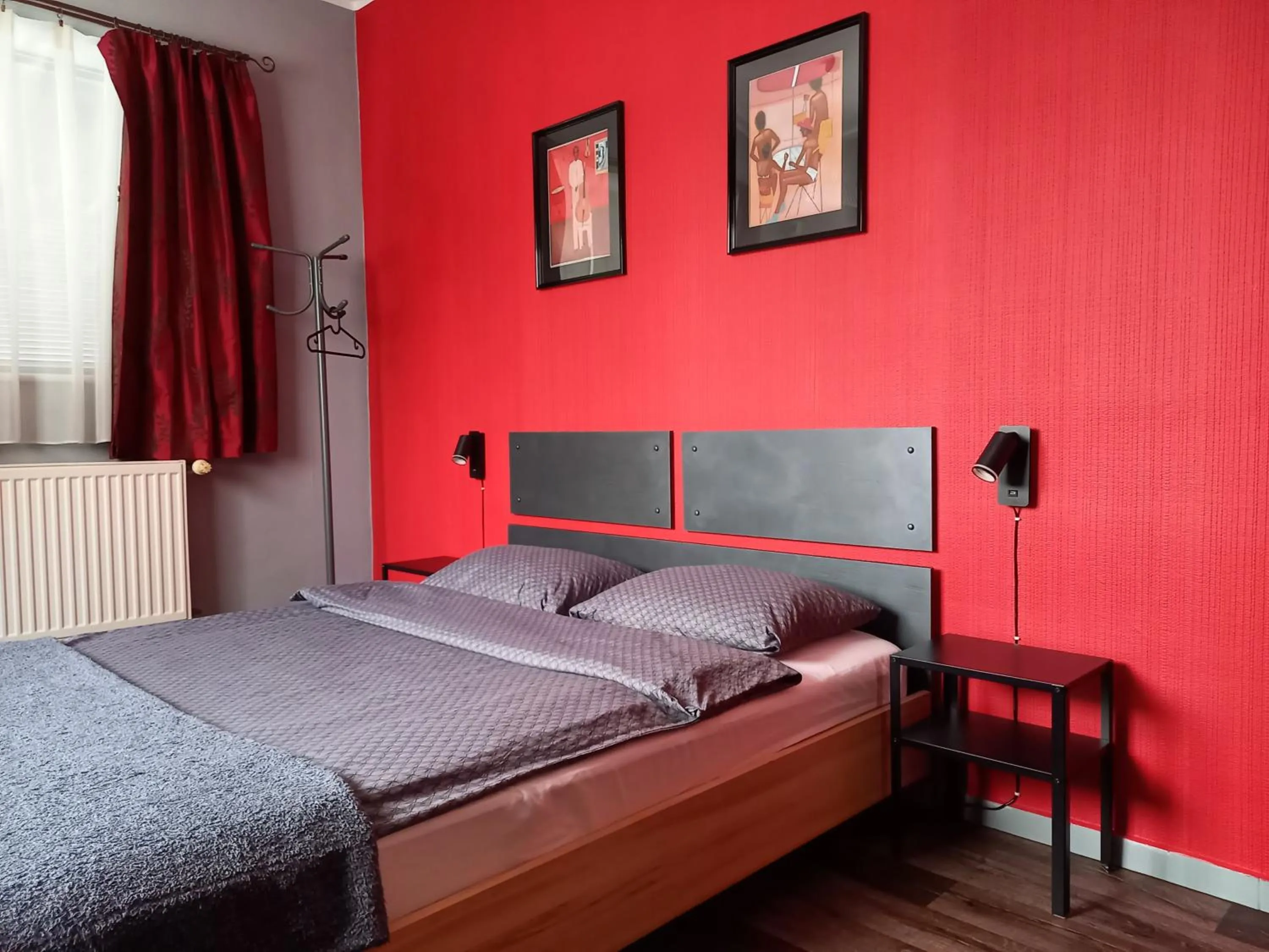 Bed in Zajazd Biały Dom