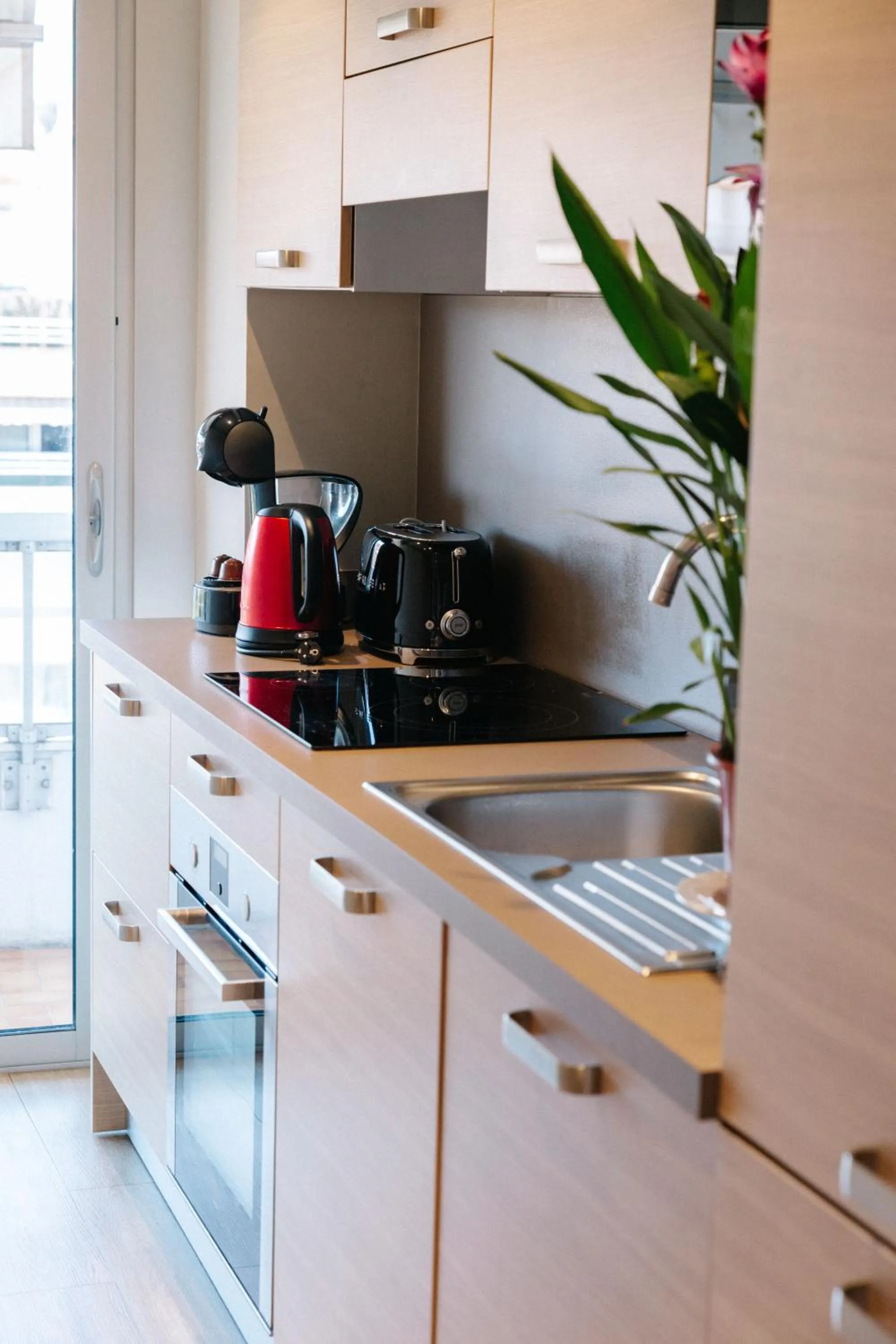 Kitchen or kitchenette in Résidence Châteauneuf