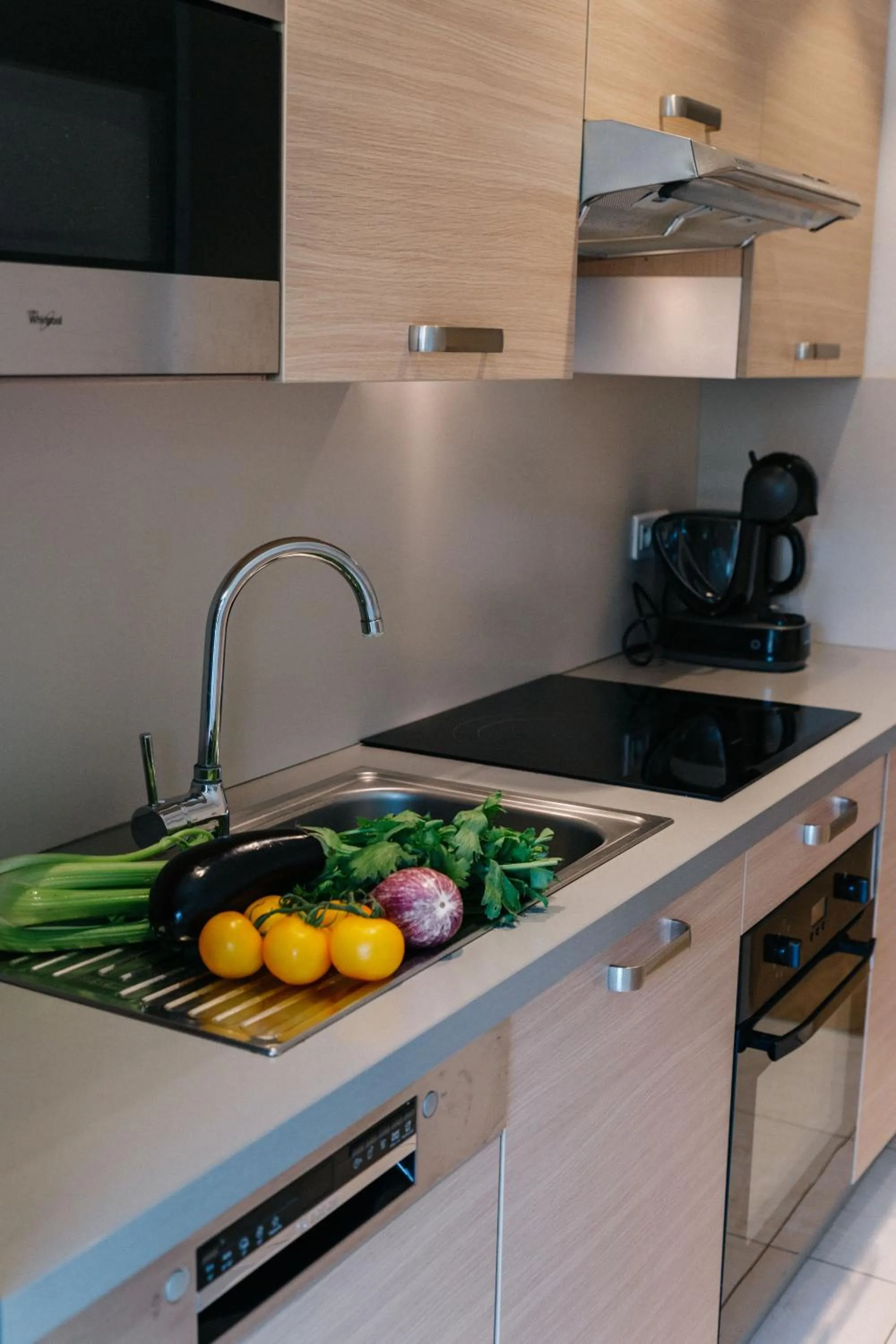 Kitchen or kitchenette in Résidence Châteauneuf