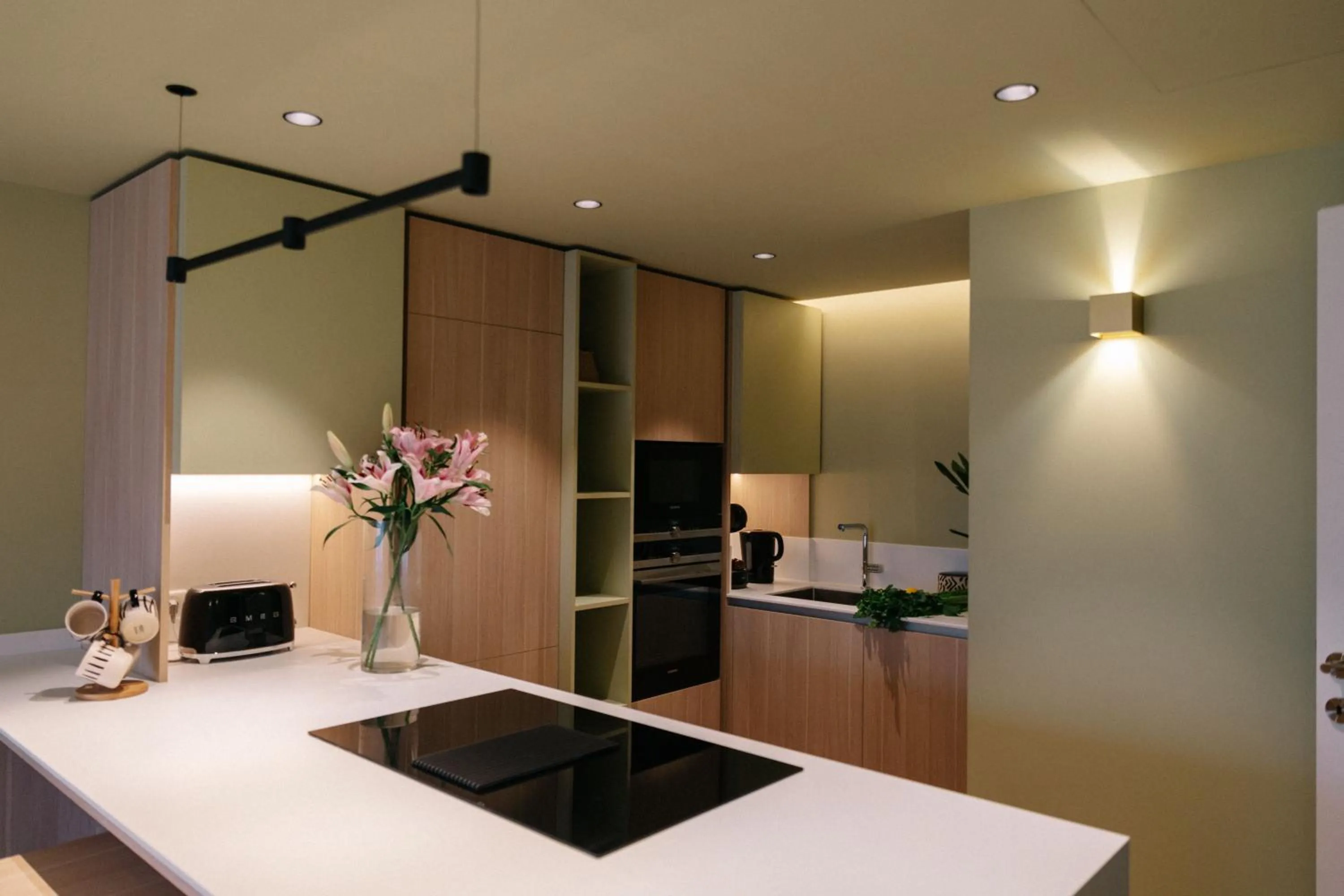 stove in Résidence Châteauneuf