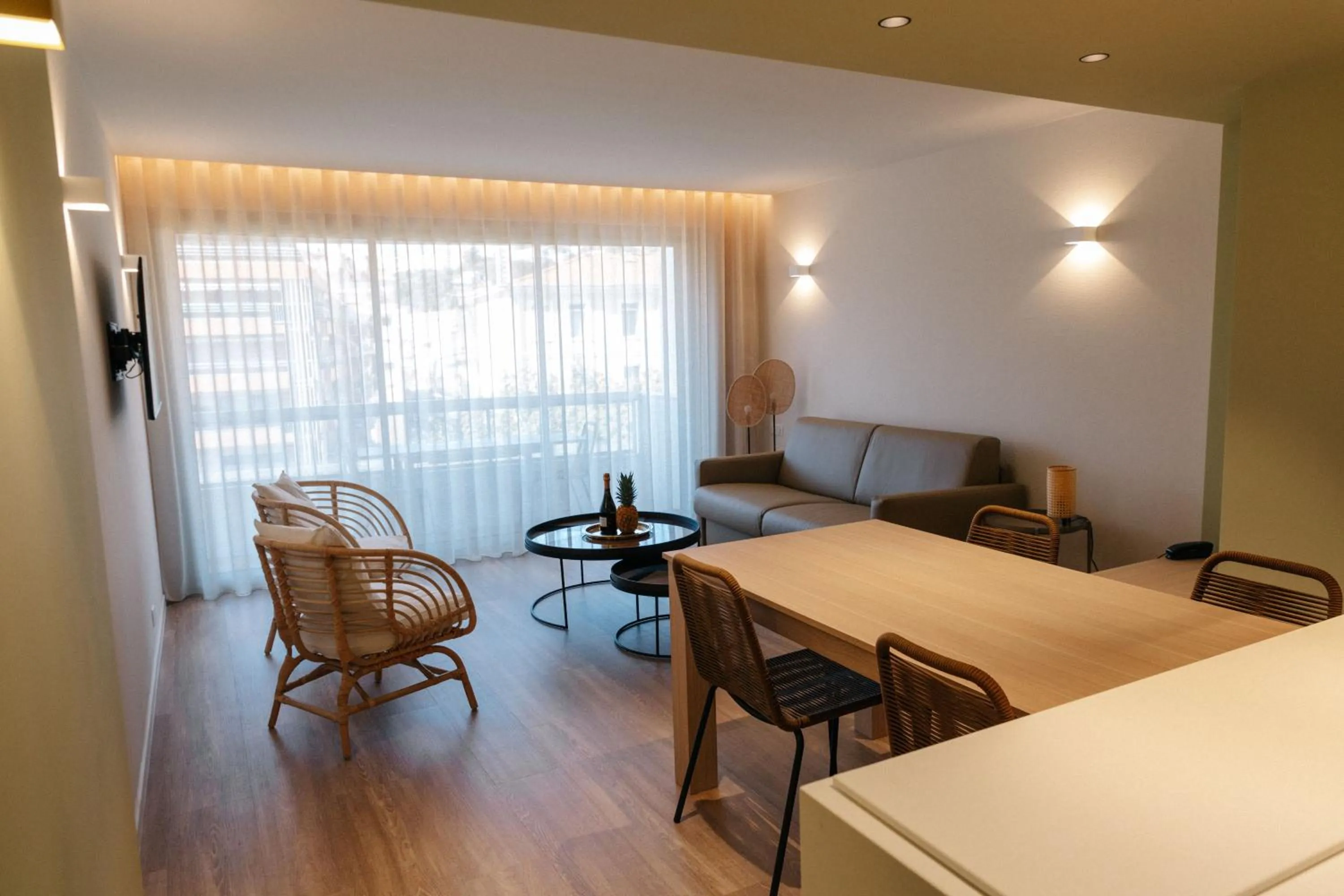 Living room in Résidence Châteauneuf