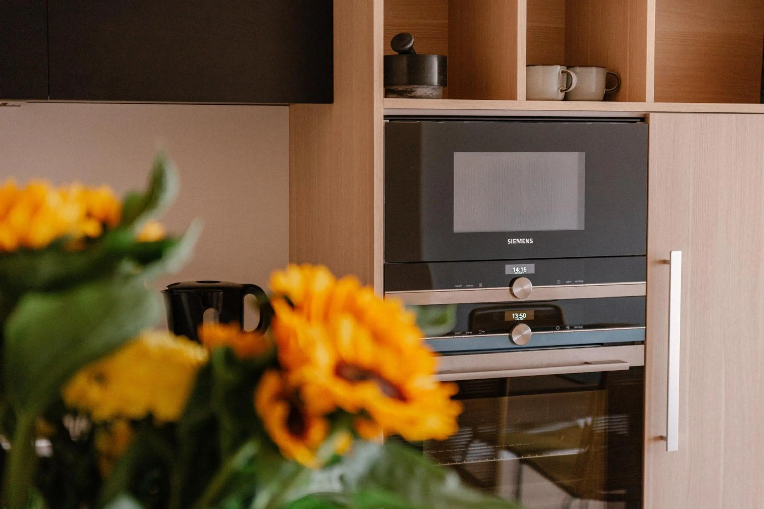 Kitchen or kitchenette in Résidence Châteauneuf