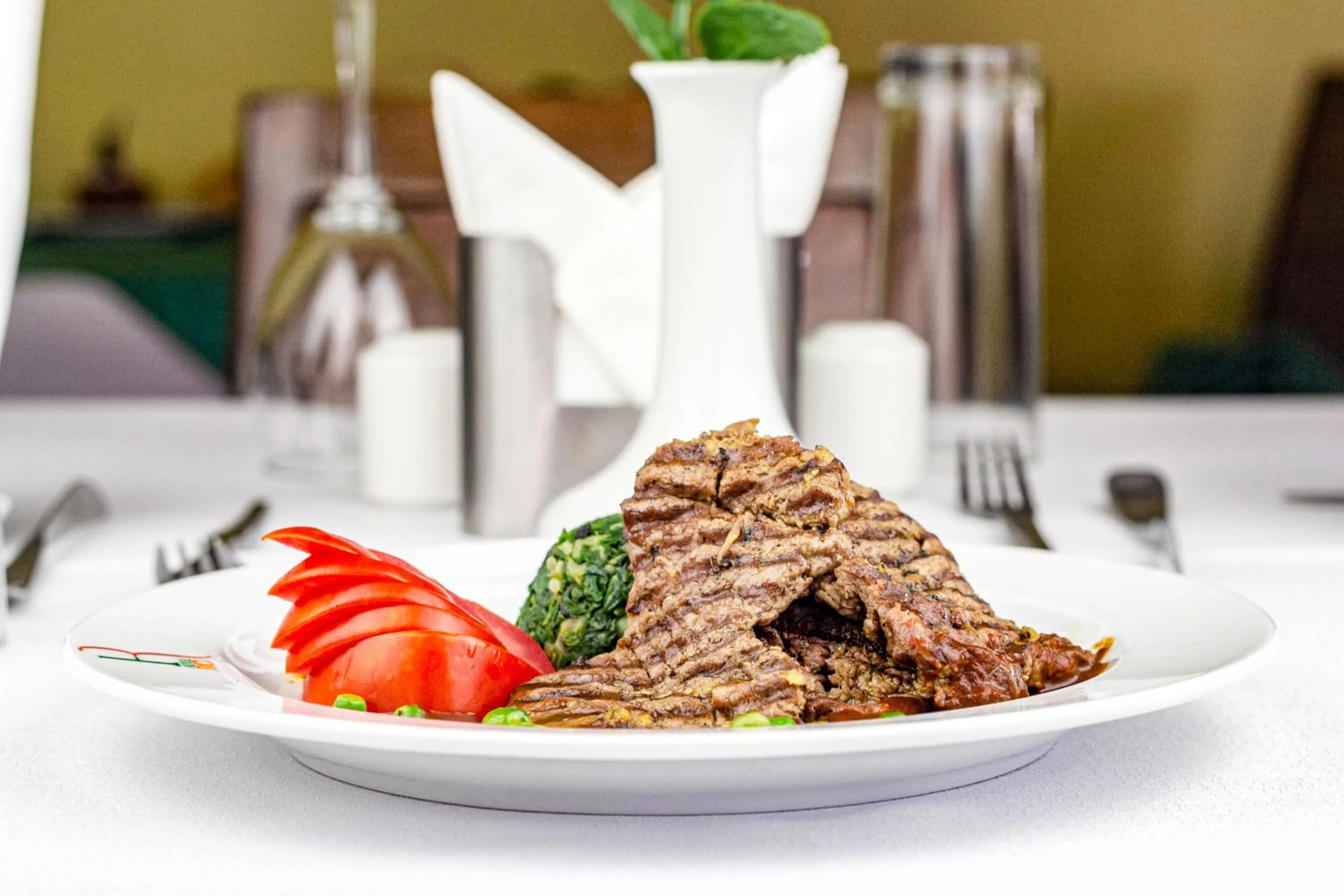 Food close-up in Hotel Rio