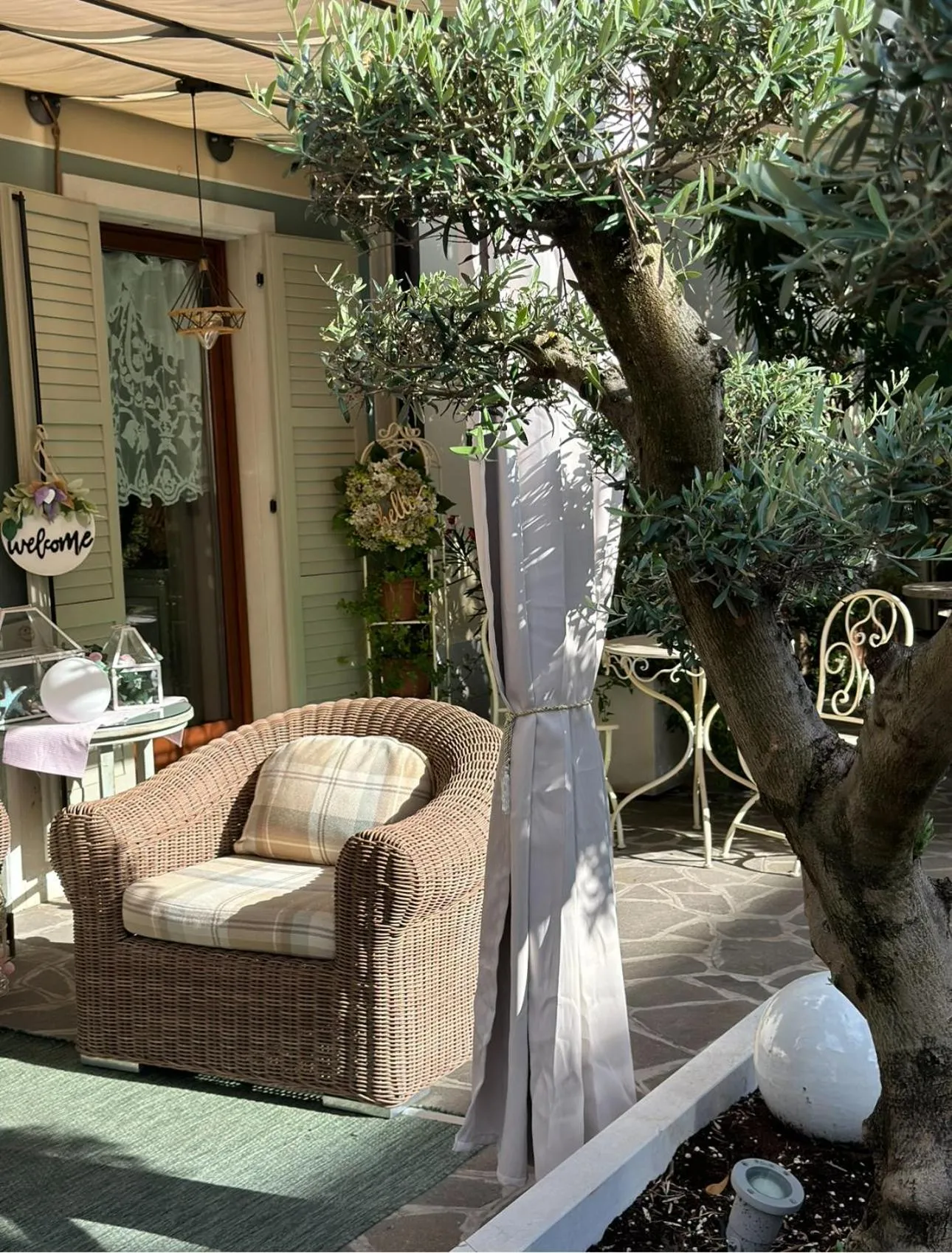 Balcony/Terrace in B&B Sul Garda